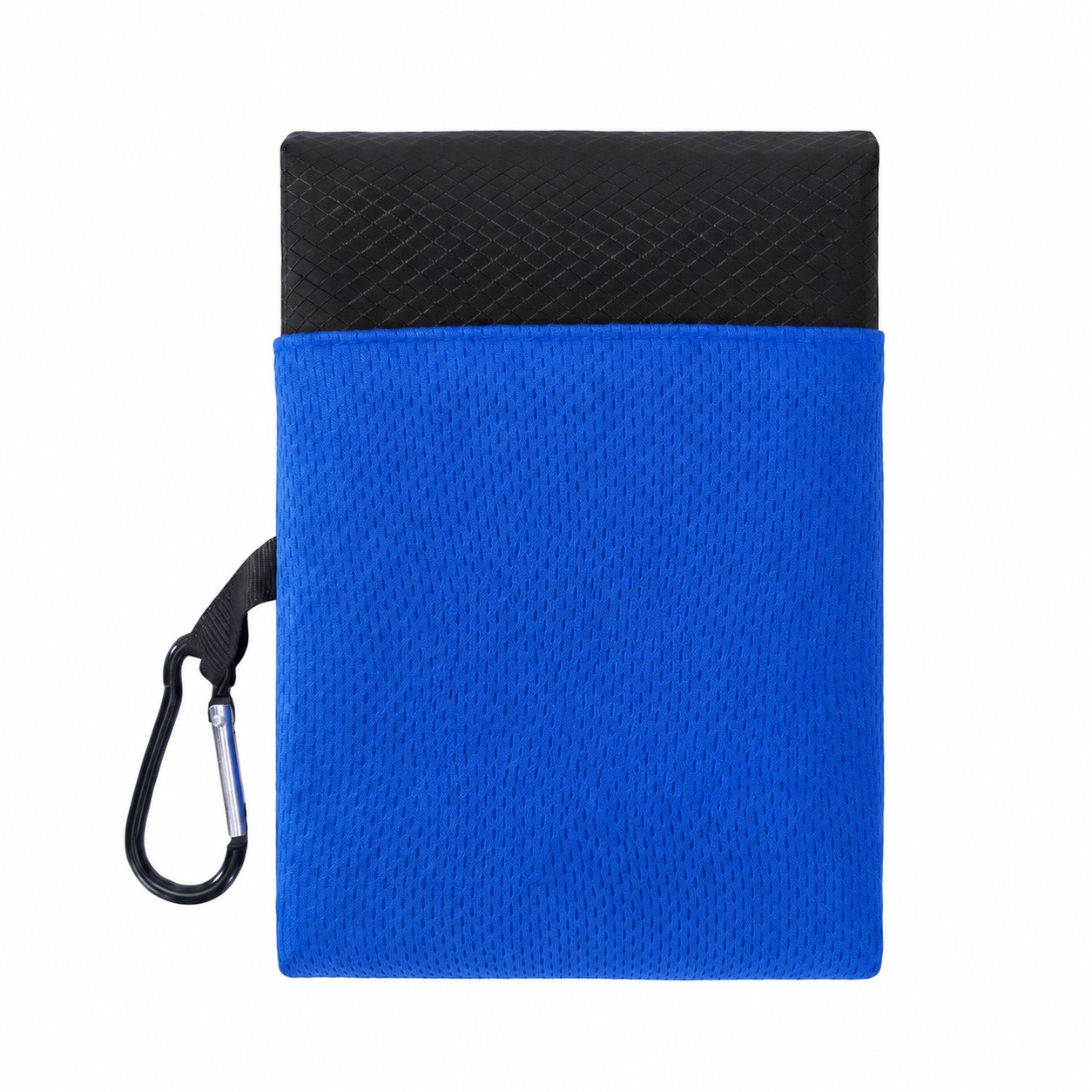 Foldable Polyester Picnic Blanket Set — Blue
