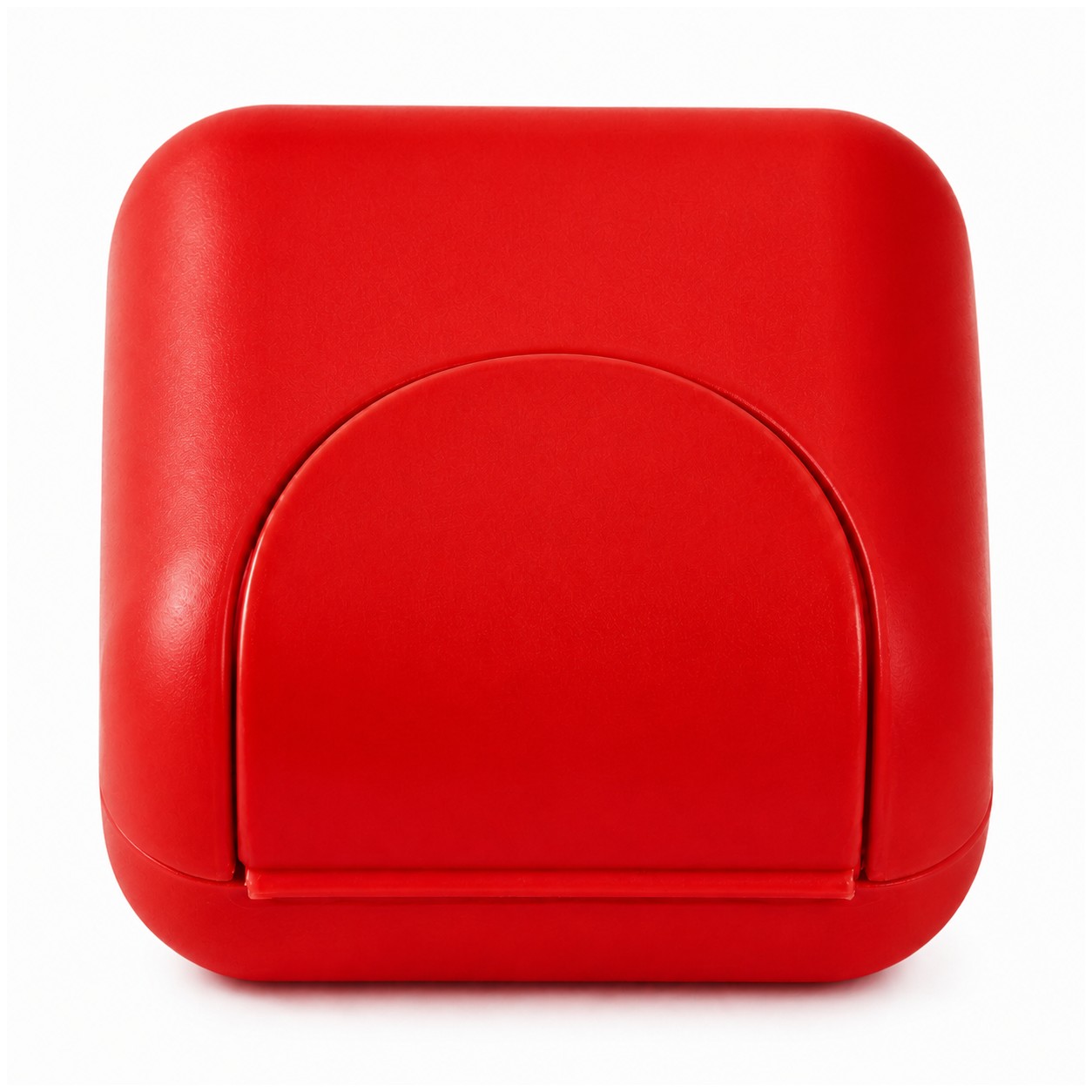 Compact ABS Travel Soap Box — Red