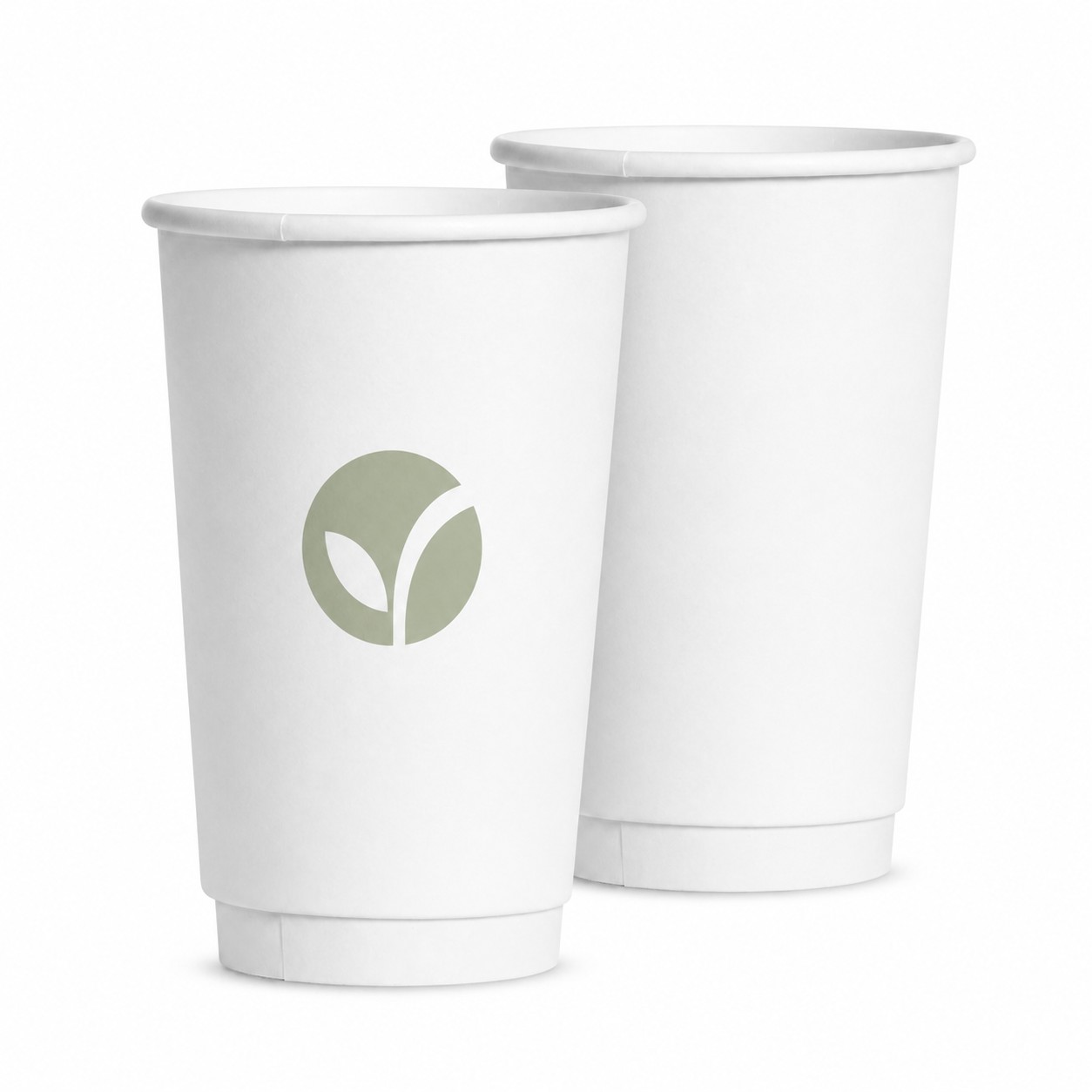Lidded 16 Oz Insulated Paper Coffee Cup