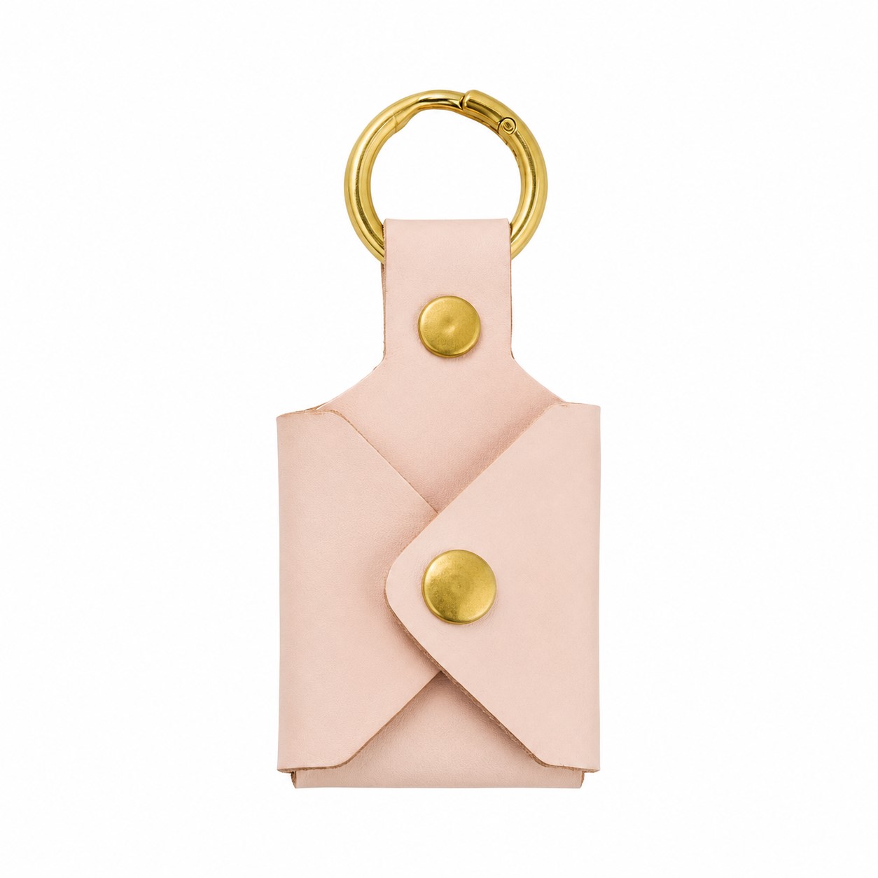 Leather Foldover Photo Case Keychain — view 2