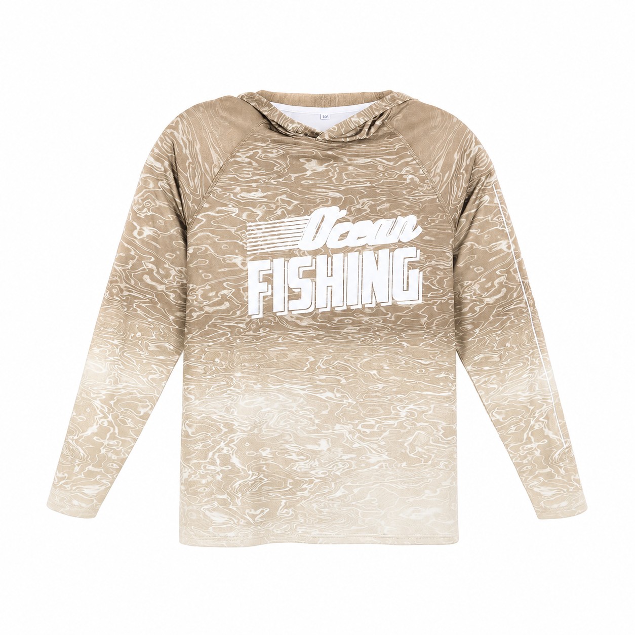 Fishing Sun Hoodie — Natural Beige