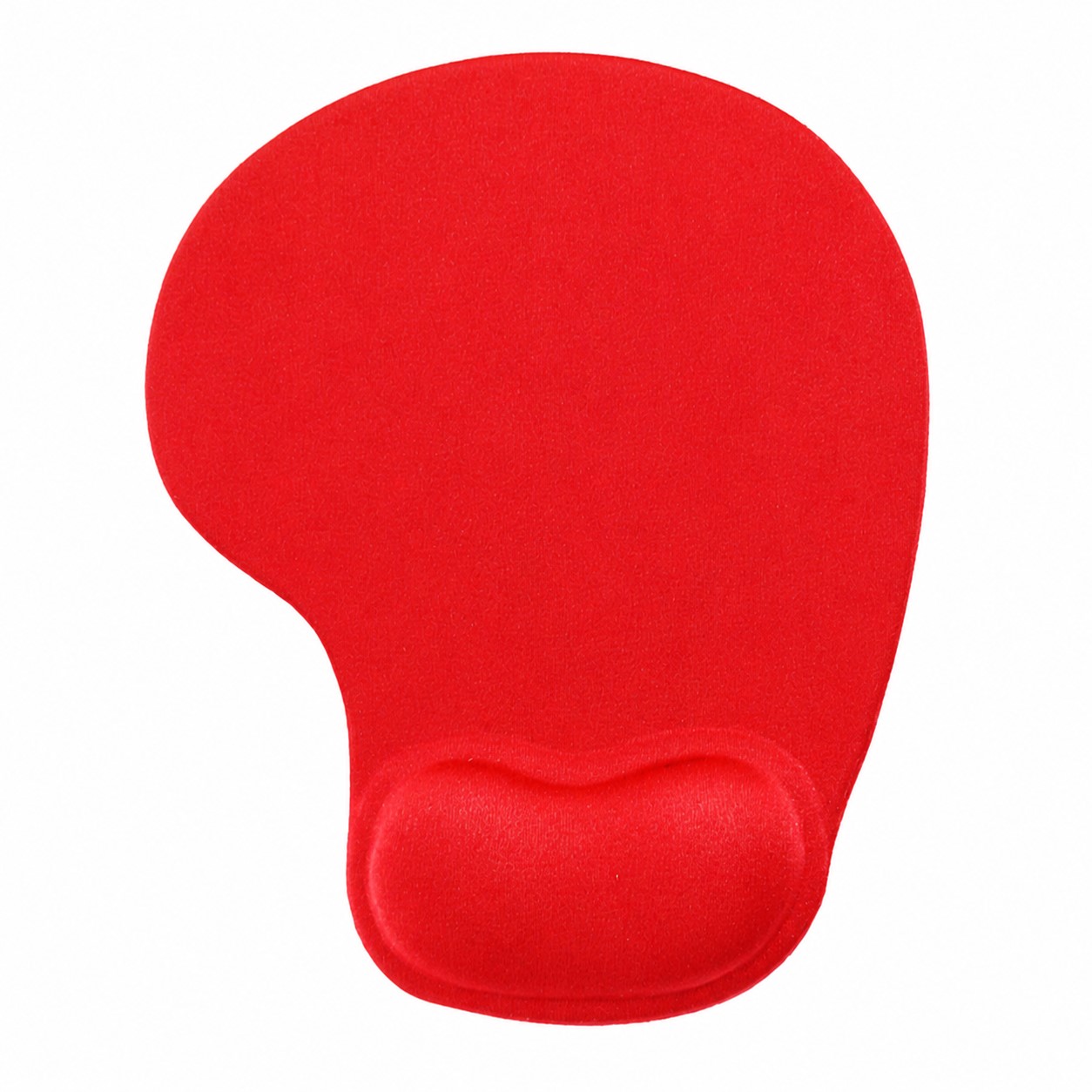 9" Gel Wrist Mouse Pad — Red