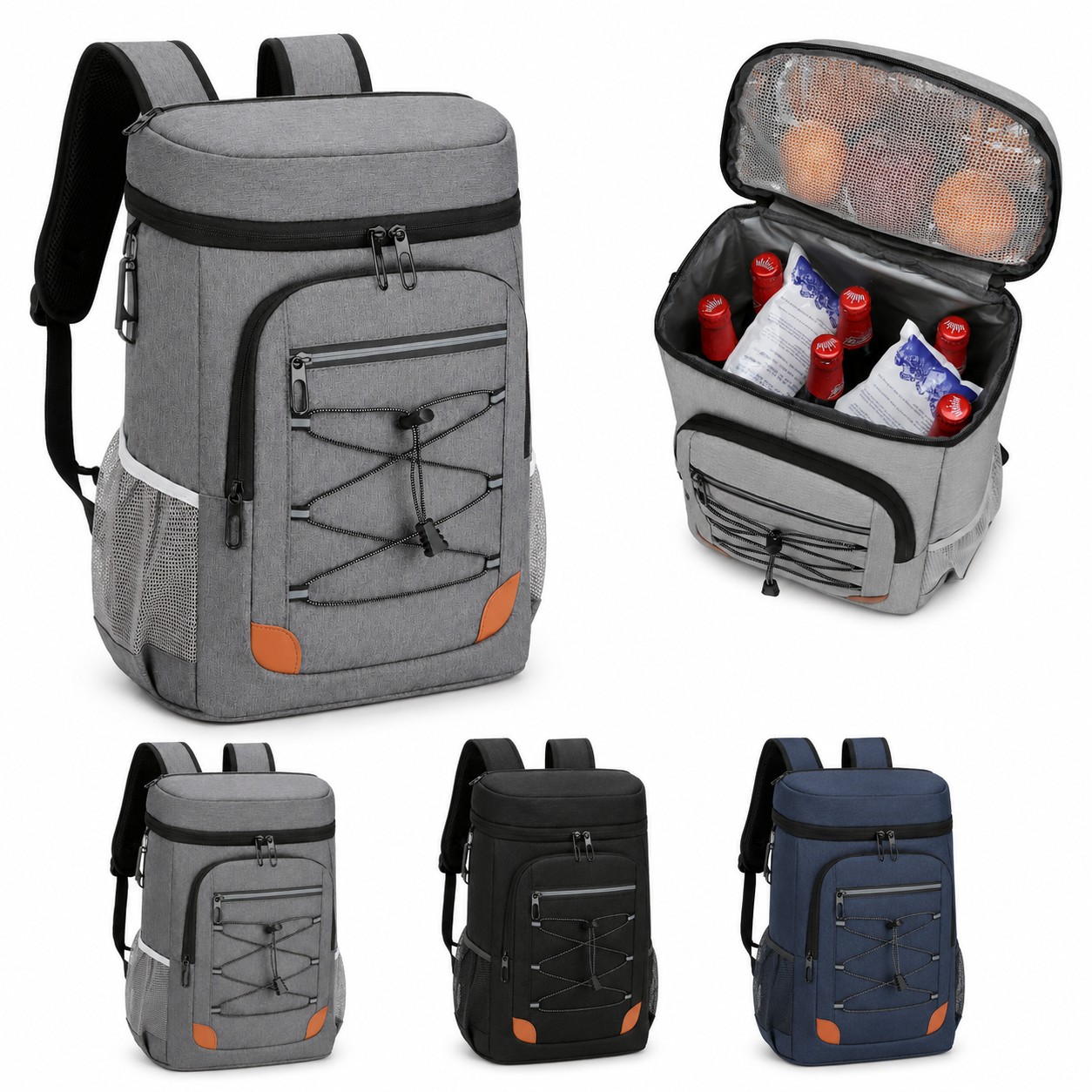 Insulated Polyester Cooler Backpack