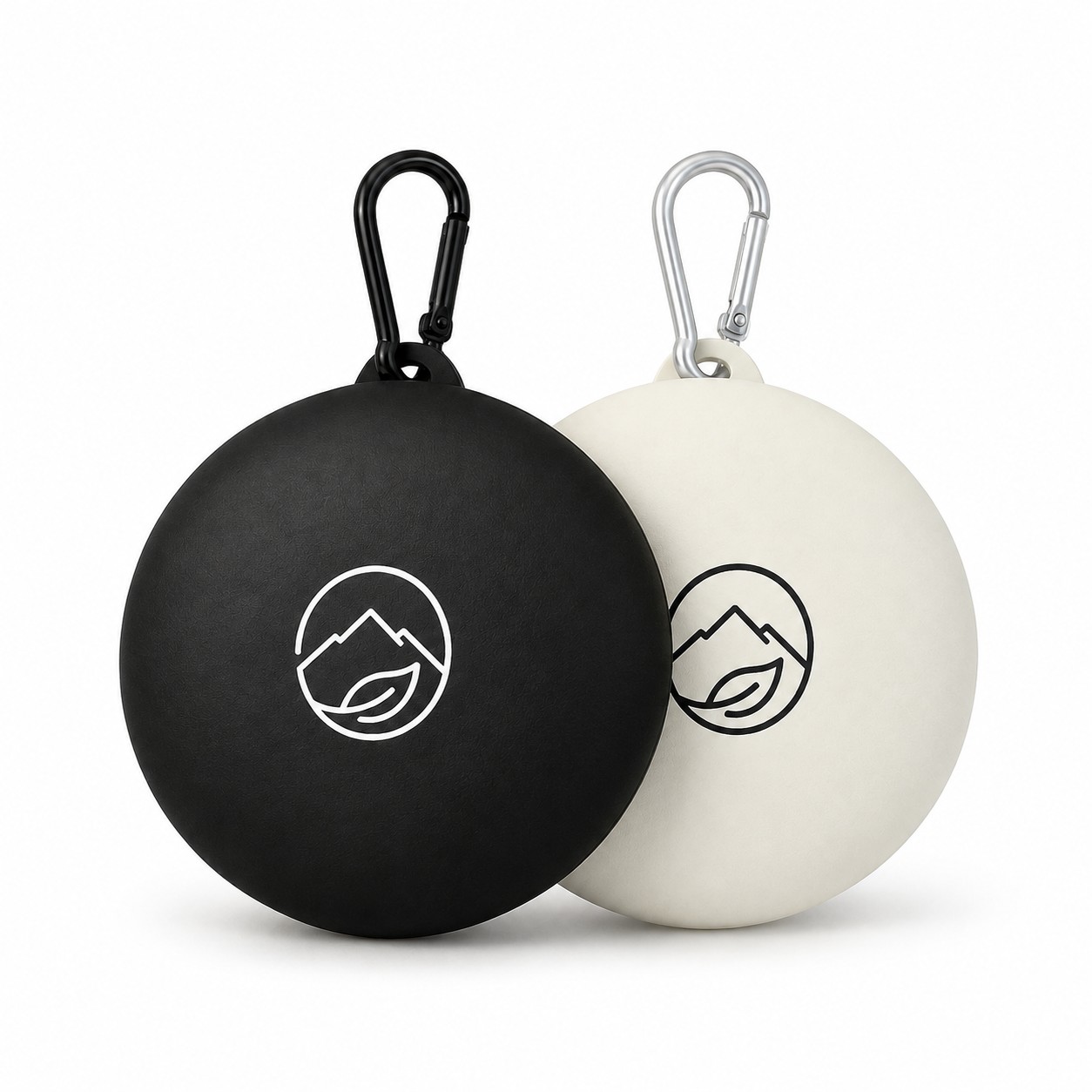 Circular Silicone Treat Pouch With Clip