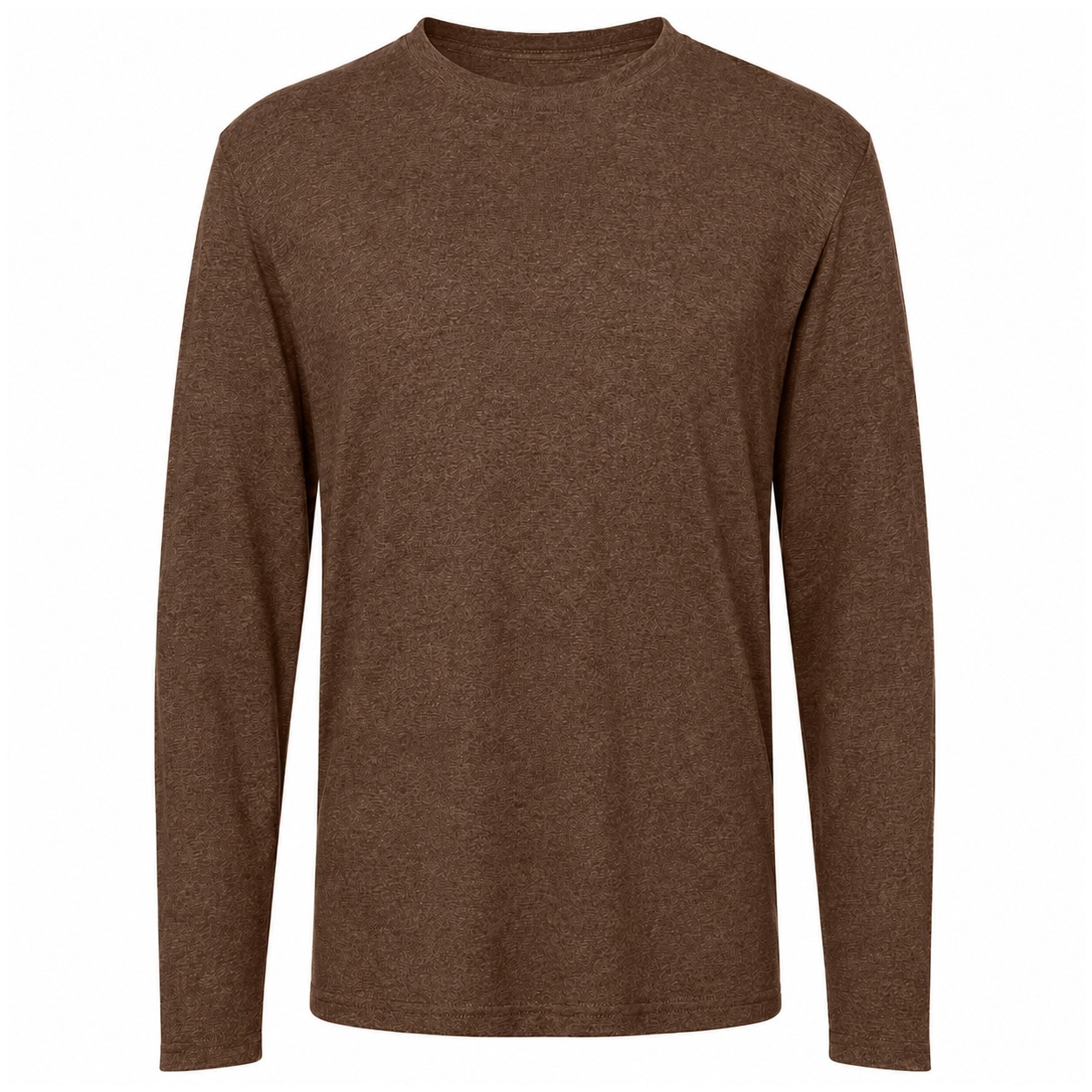 Ladies Moisture Wicking Quarter Zip Pullover — Brown