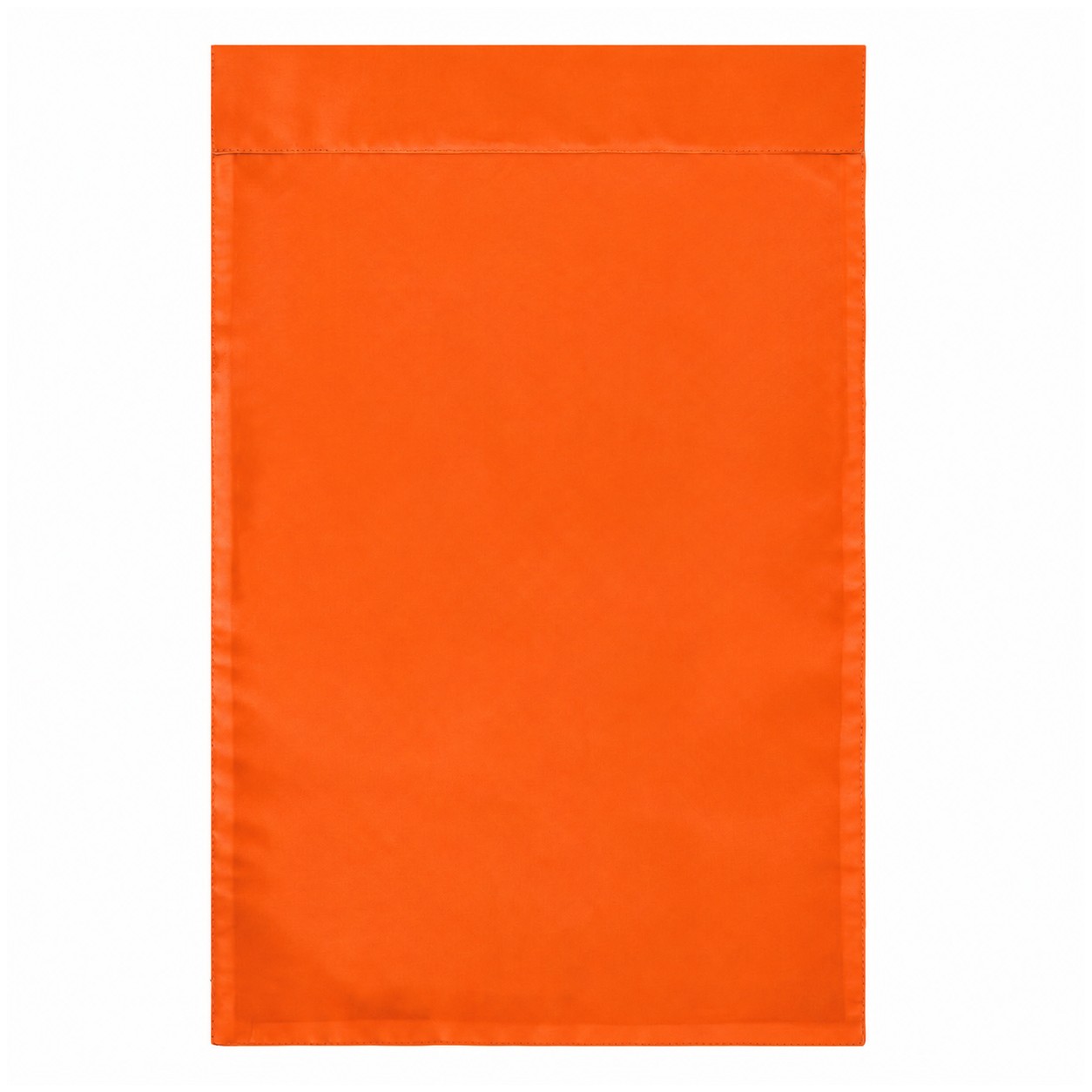 Polyester Garden Flag Double Sided — Orange