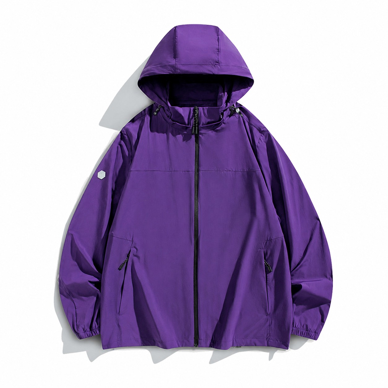 Nylon Cooling Sun Jacket — Purple