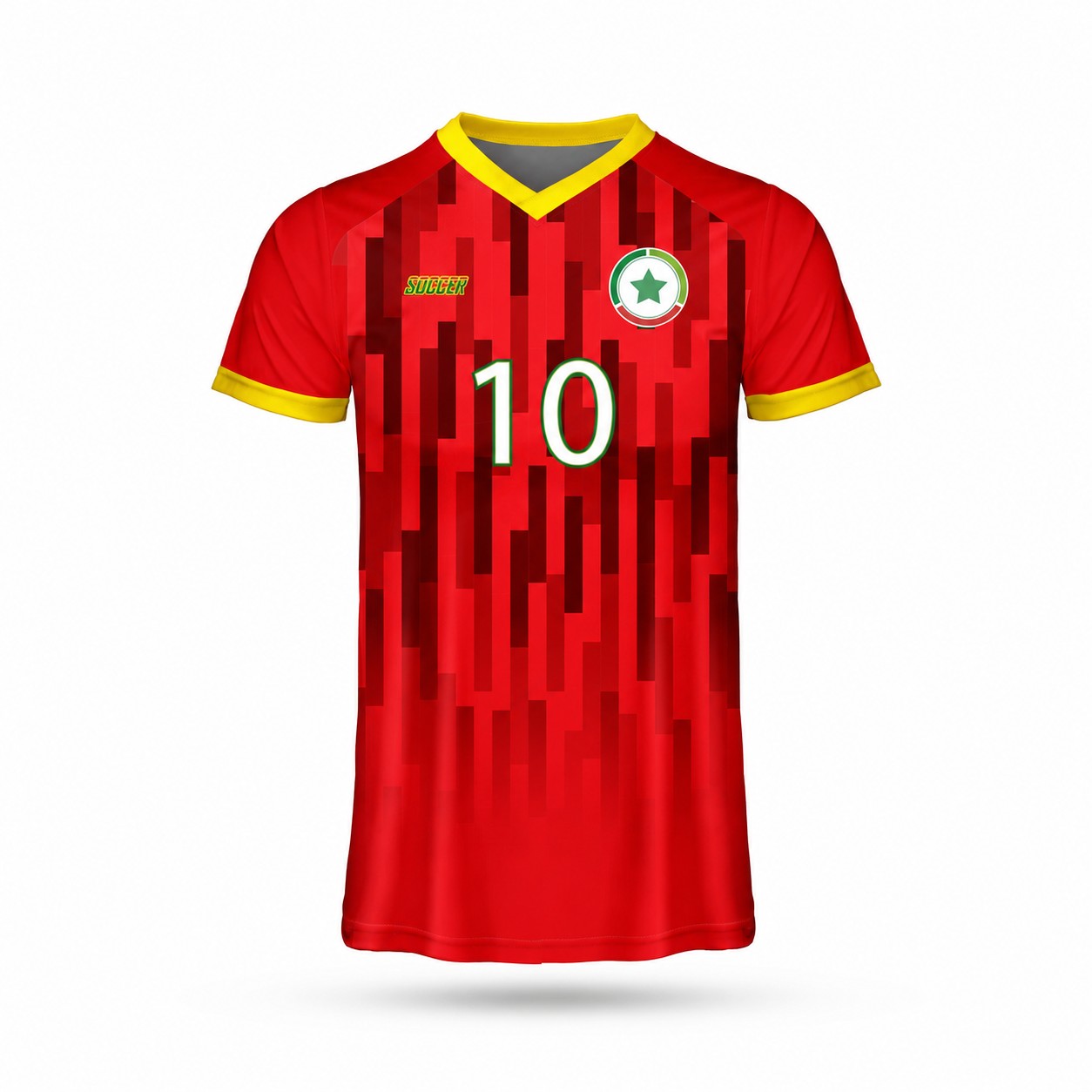 Performance Soccer Team Jersey — Red
