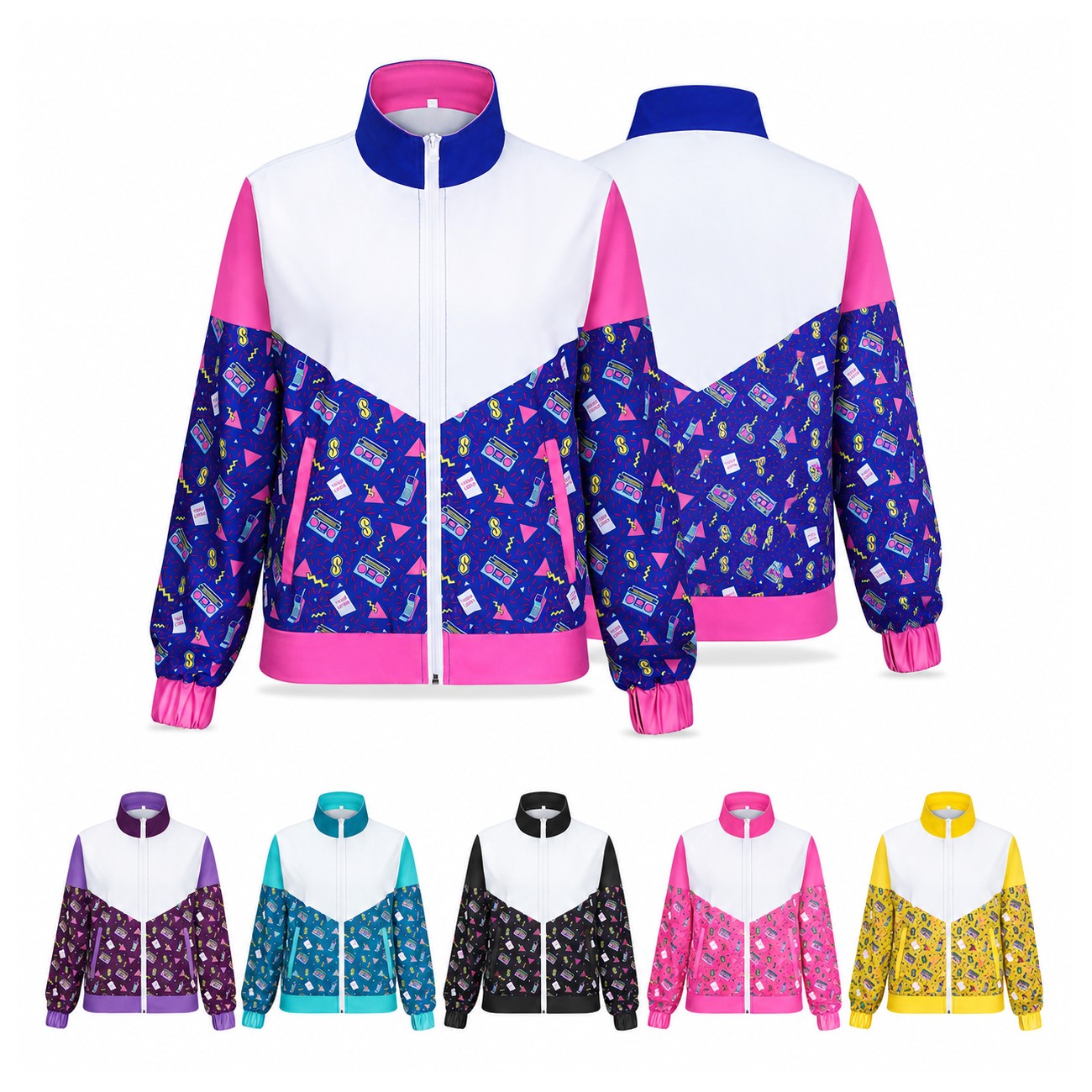 Retro Full Zip Track Jacket