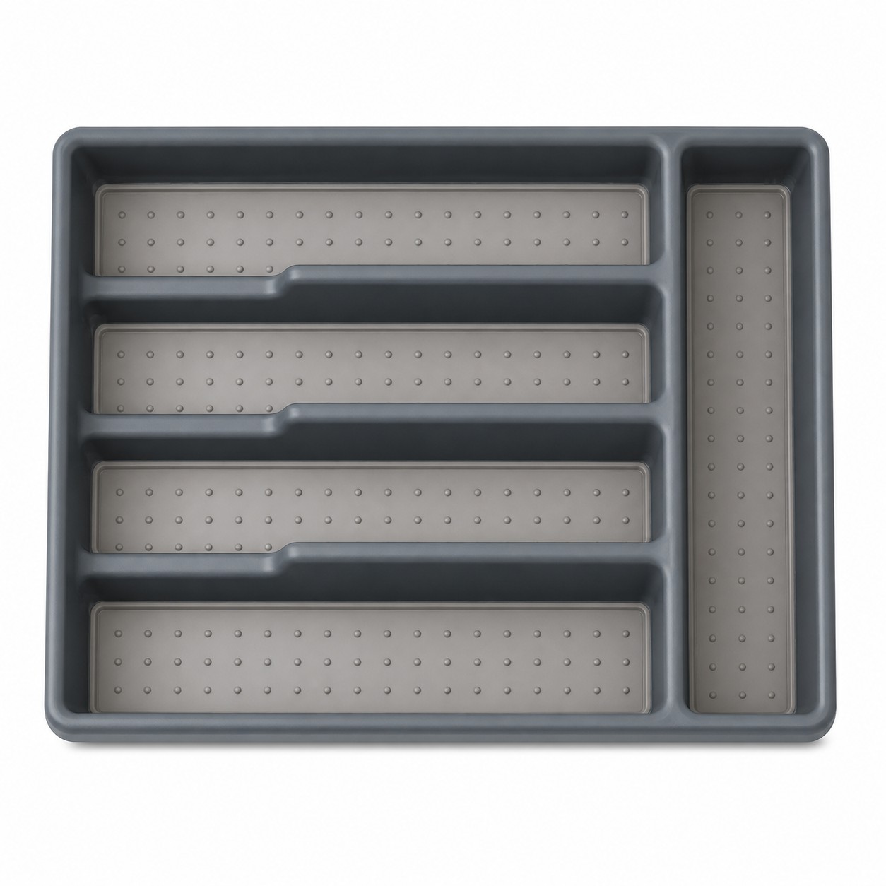 Five Compartment Non-Slip Silverware Organizer — view 2