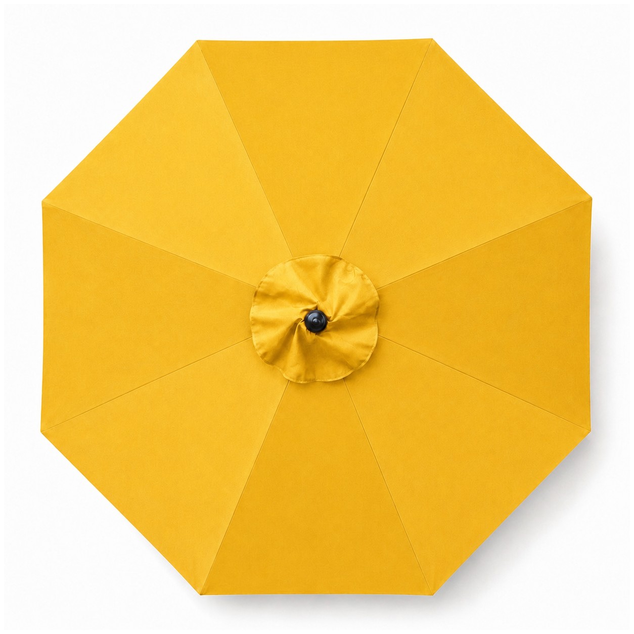 9' Aluminum Market Umbrella Crank Lift — Gold