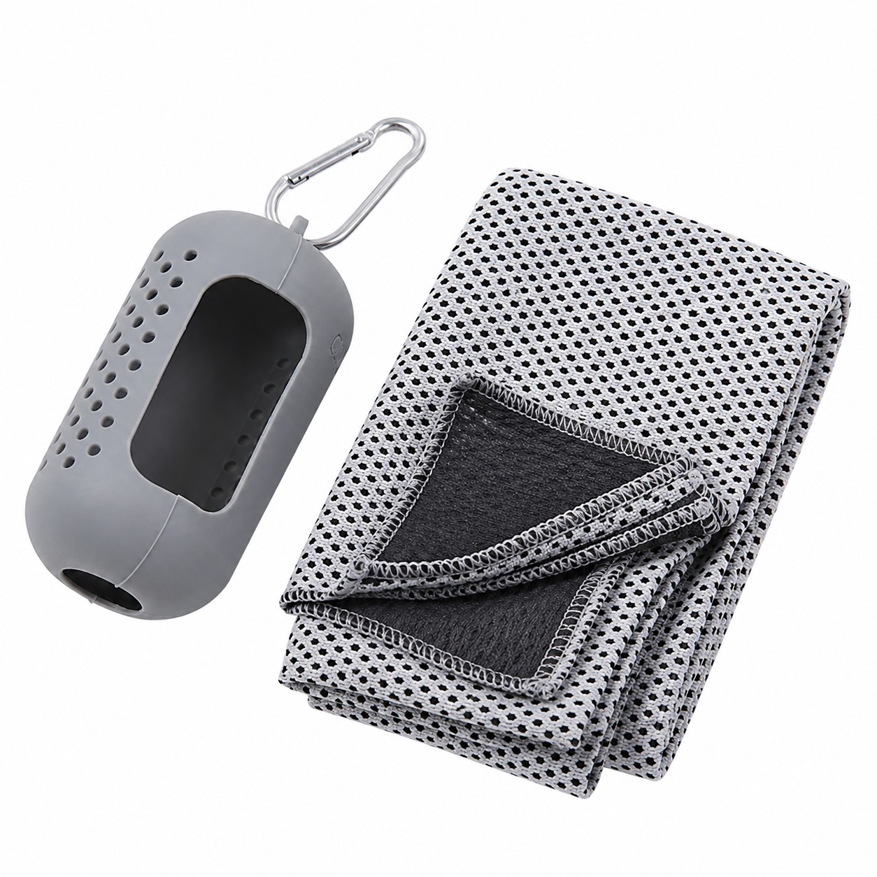 Cooling Towel Set With Silicone Case — view 2