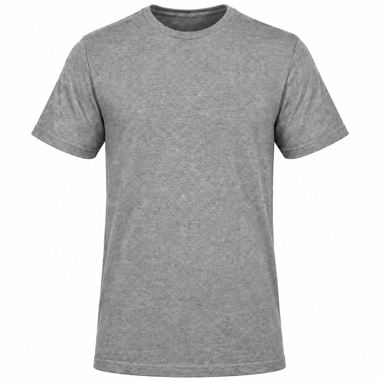 Ringspun Cotton Polyester T Shirt — Gray