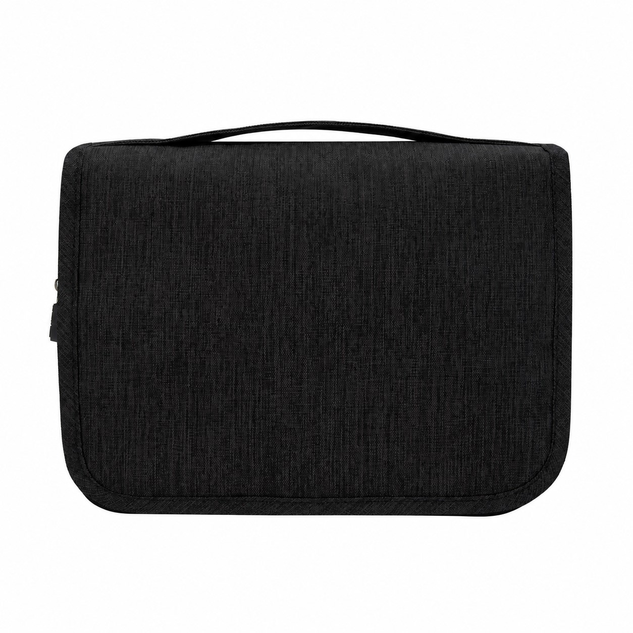 300D Polyester Toiletry Bag — Black