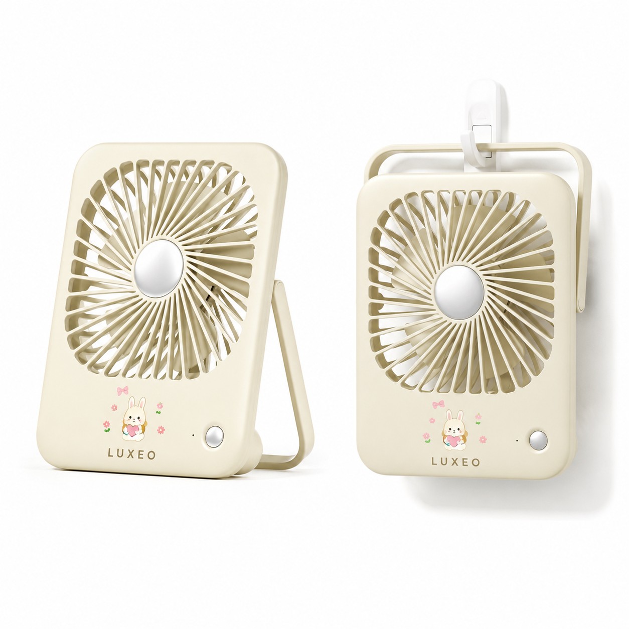 Ultra Slim Rechargeable Desk Fan