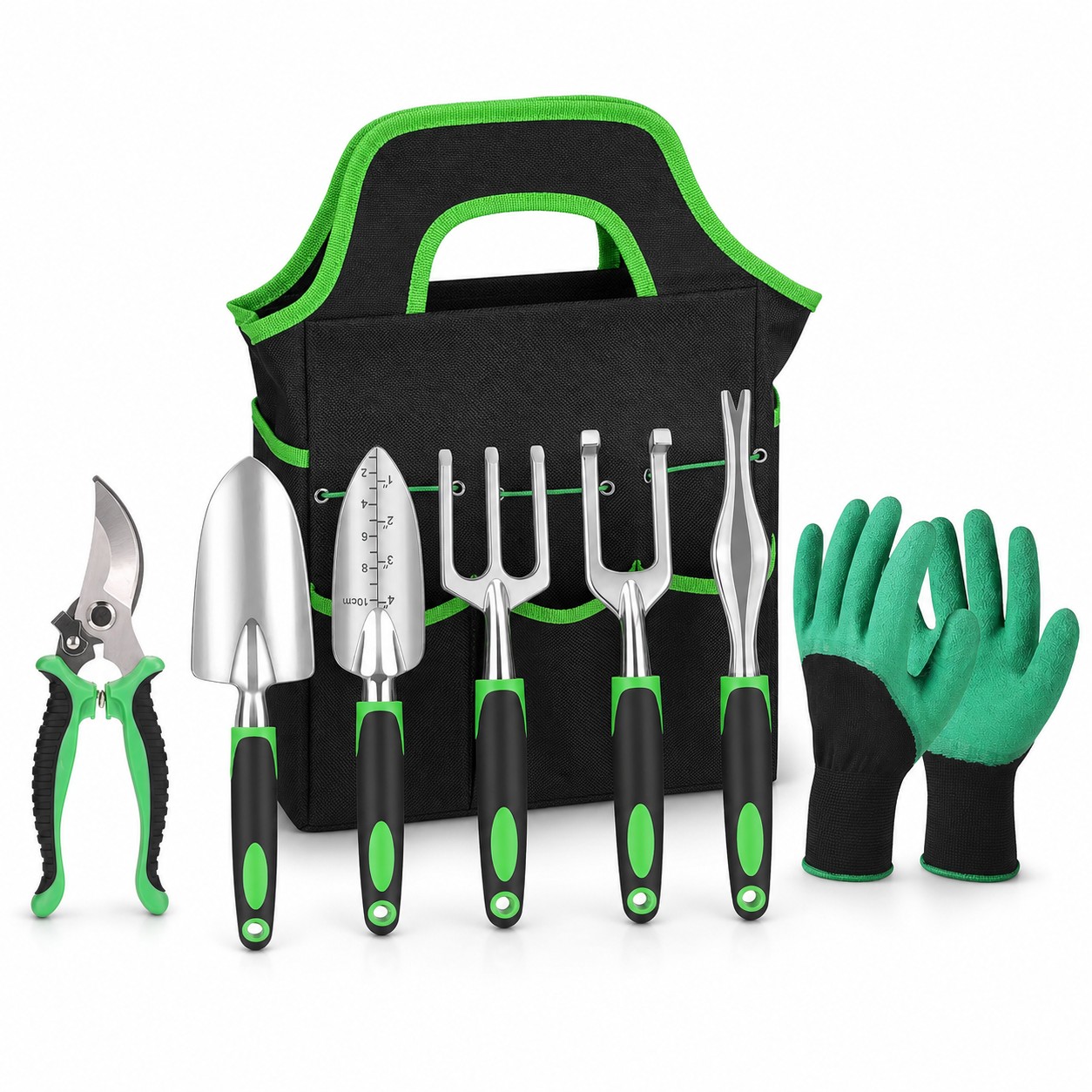 Garden Tool Set With Organizer Tote — view 2