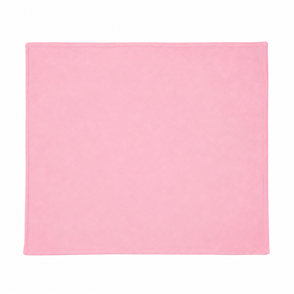 240GSM Flannel Throw Blanket — Pink
