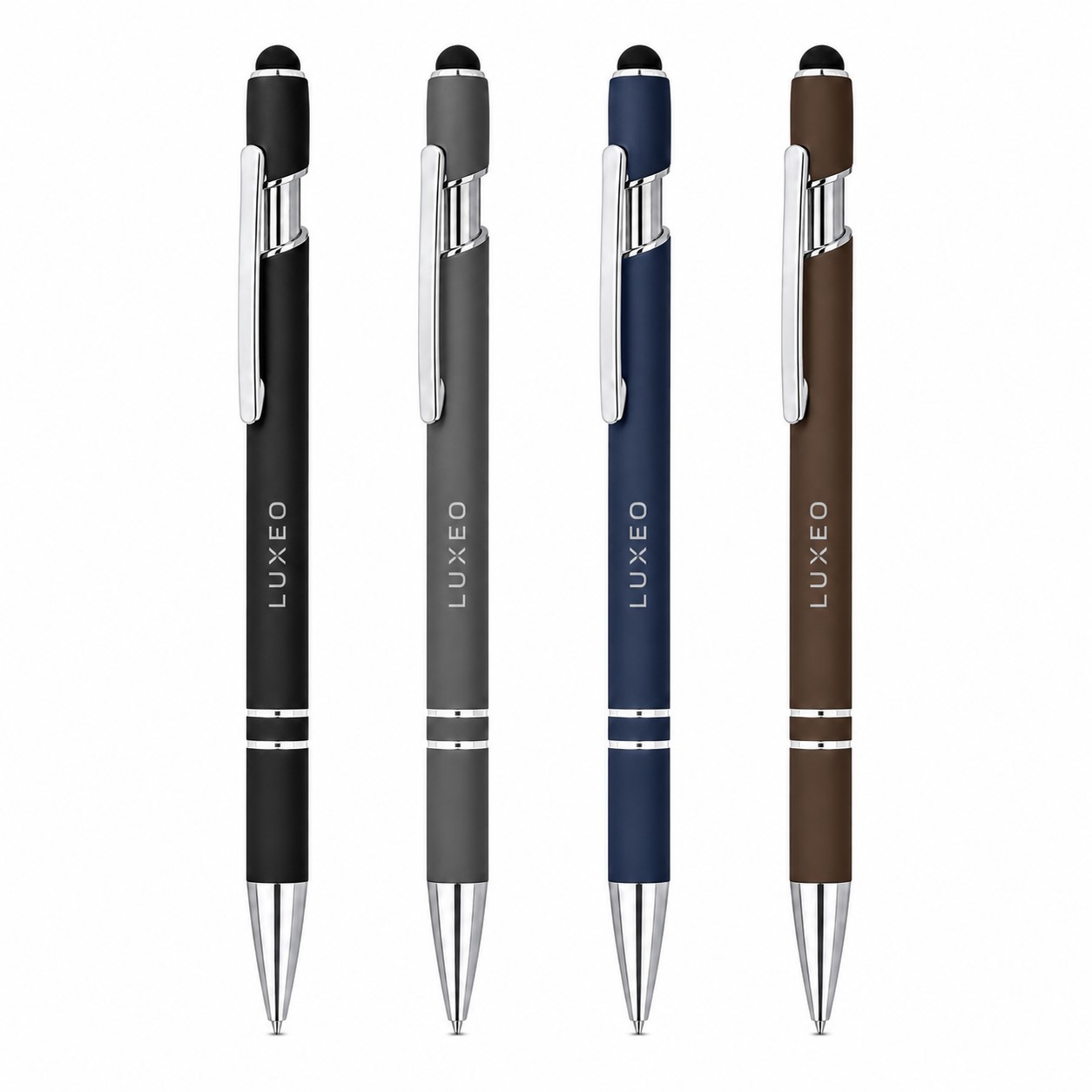 Dual Tip Metal Stylus Ballpoint Pen