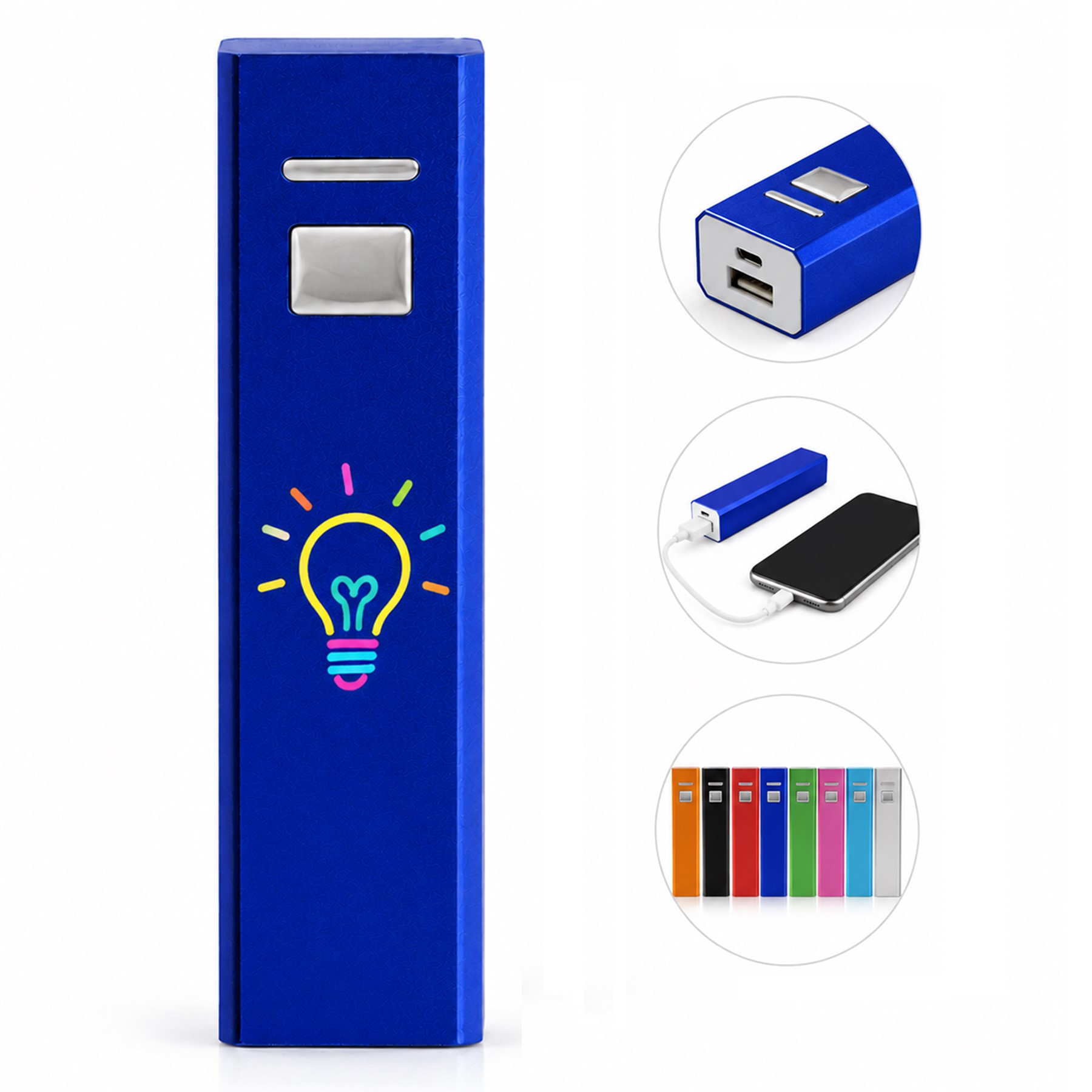 Compact Aluminum Alloy Power Bank