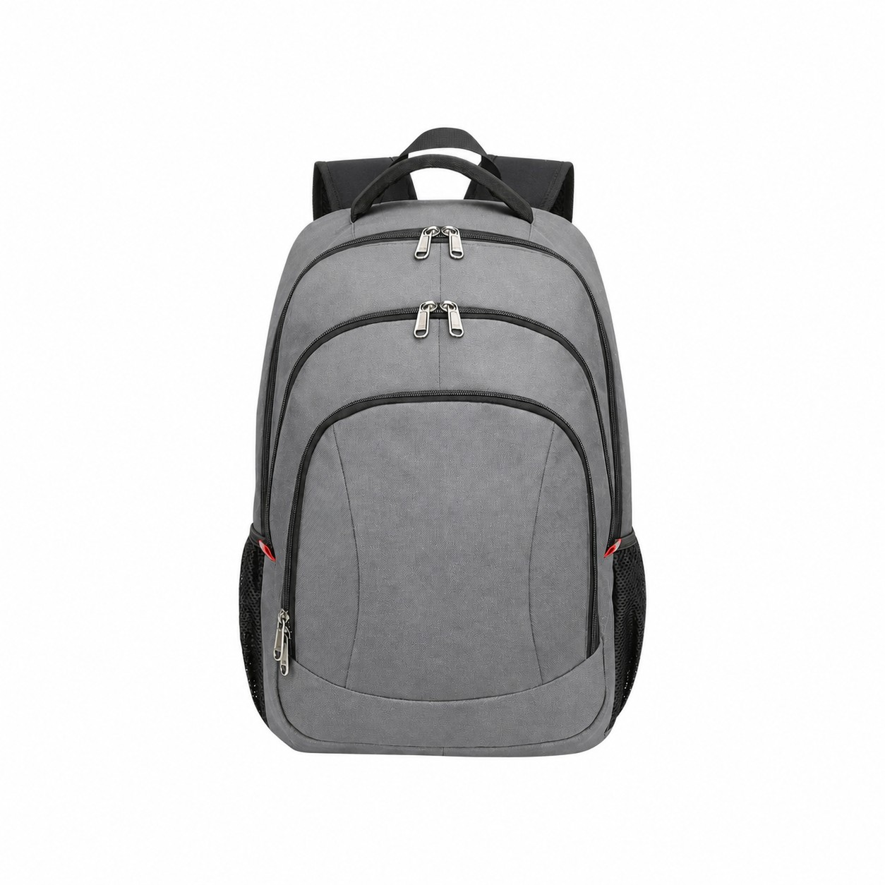 900D Polyester Reinforced Handles Laptop Backpack — Gray