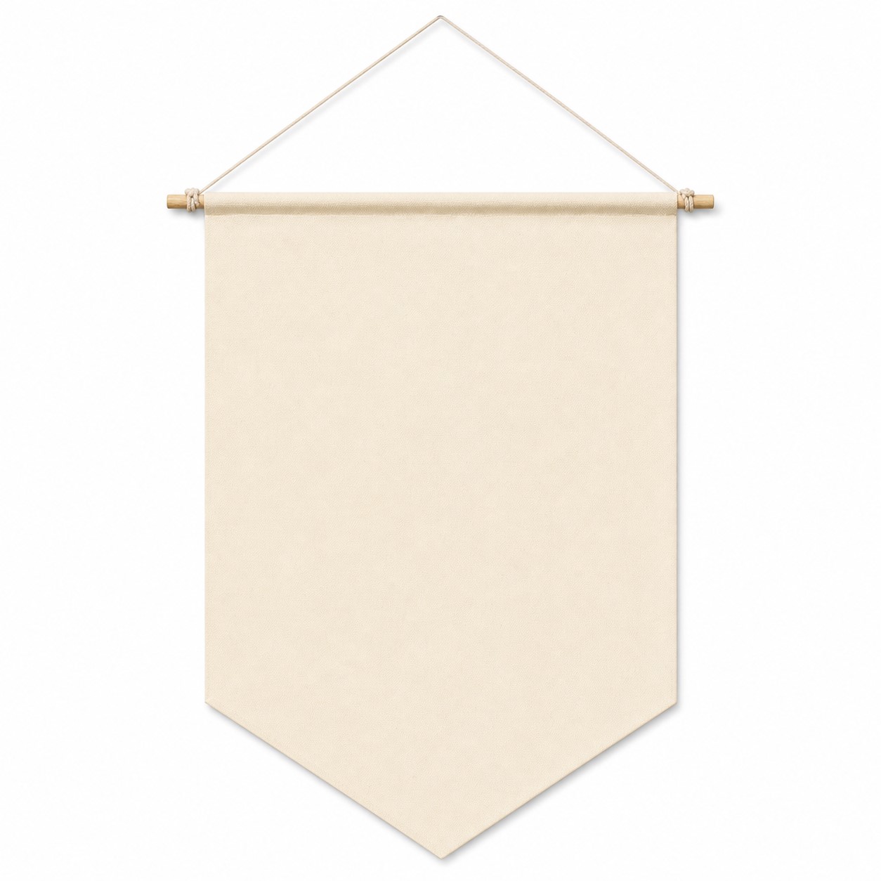 Double-Stitched Oxford Hanging Banner — view 2