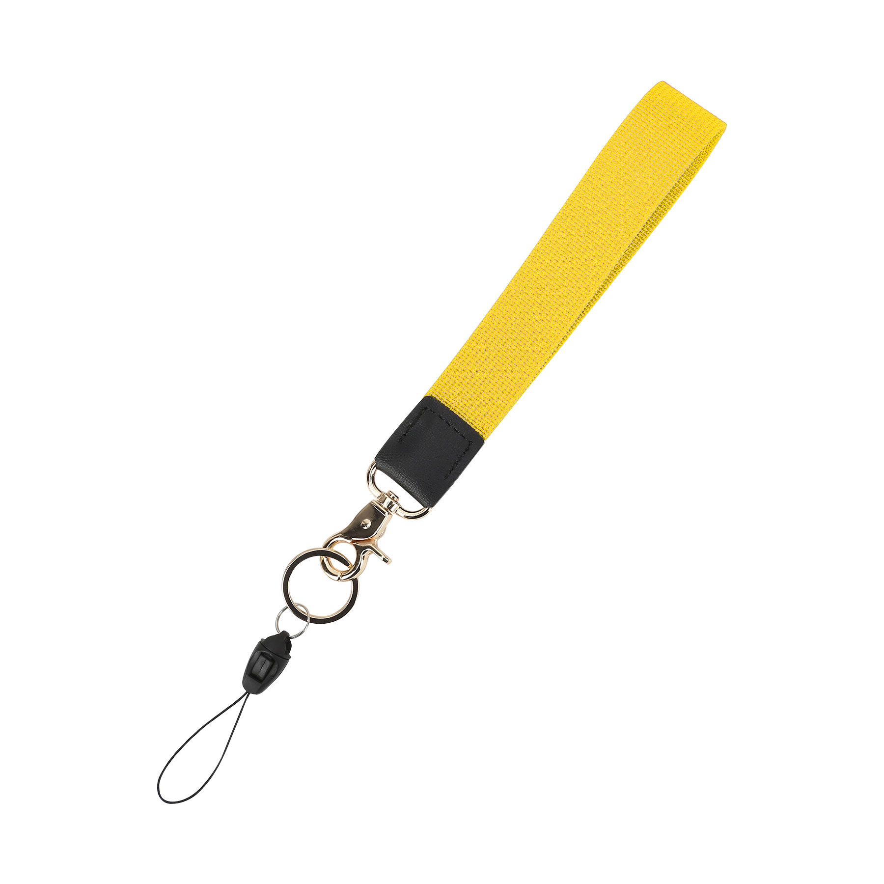 Polyester Wristlet Keychain Lanyard — view 2