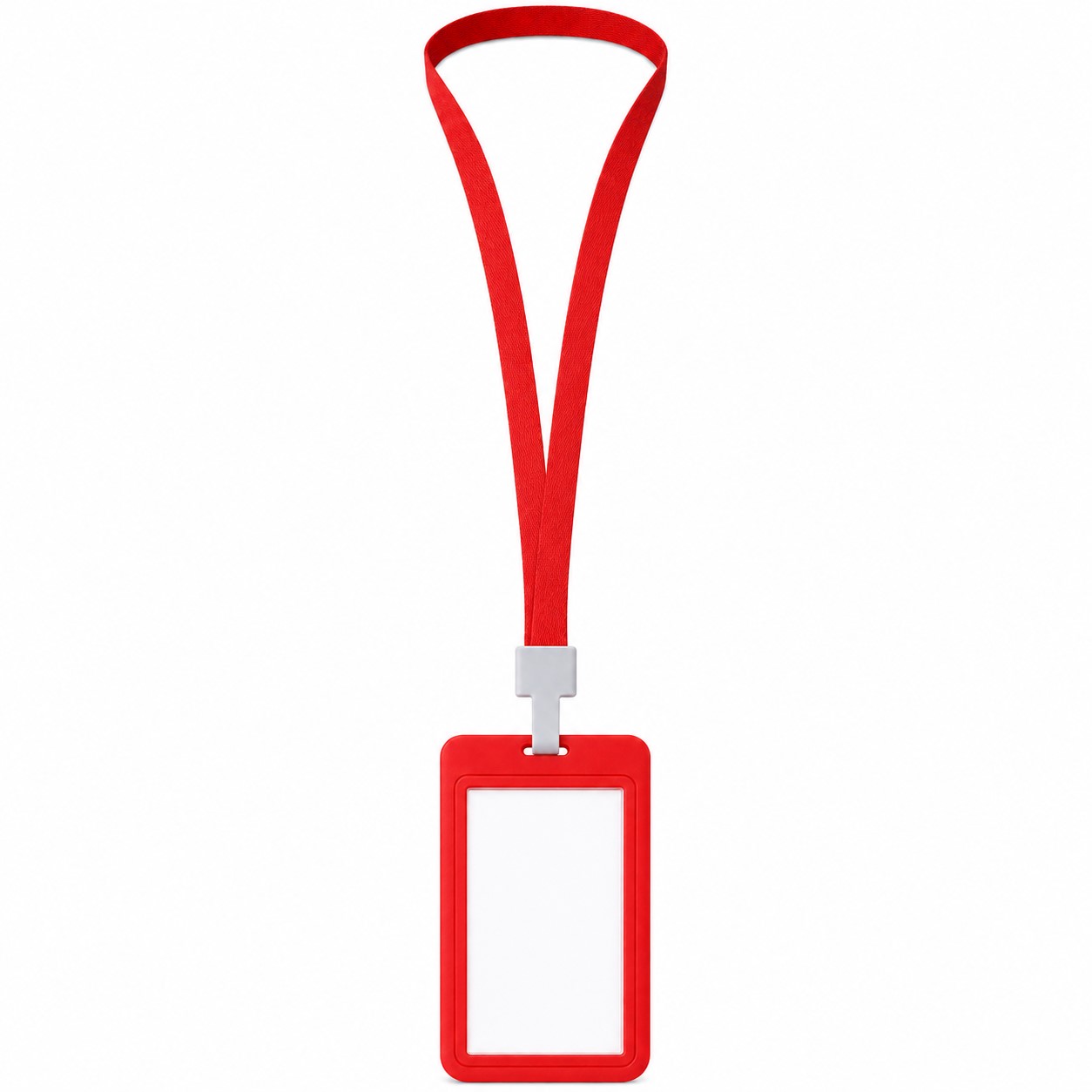 Polypropylene ID Card Holder With Polyester Lanyard — view 2