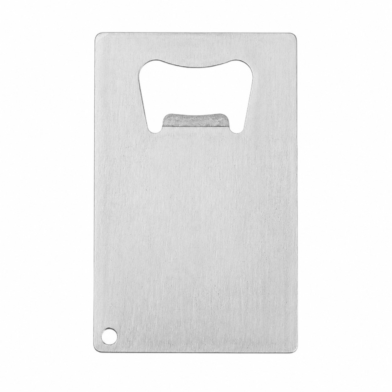 Slim Stainless Steel Card Bottle Opener — view 2