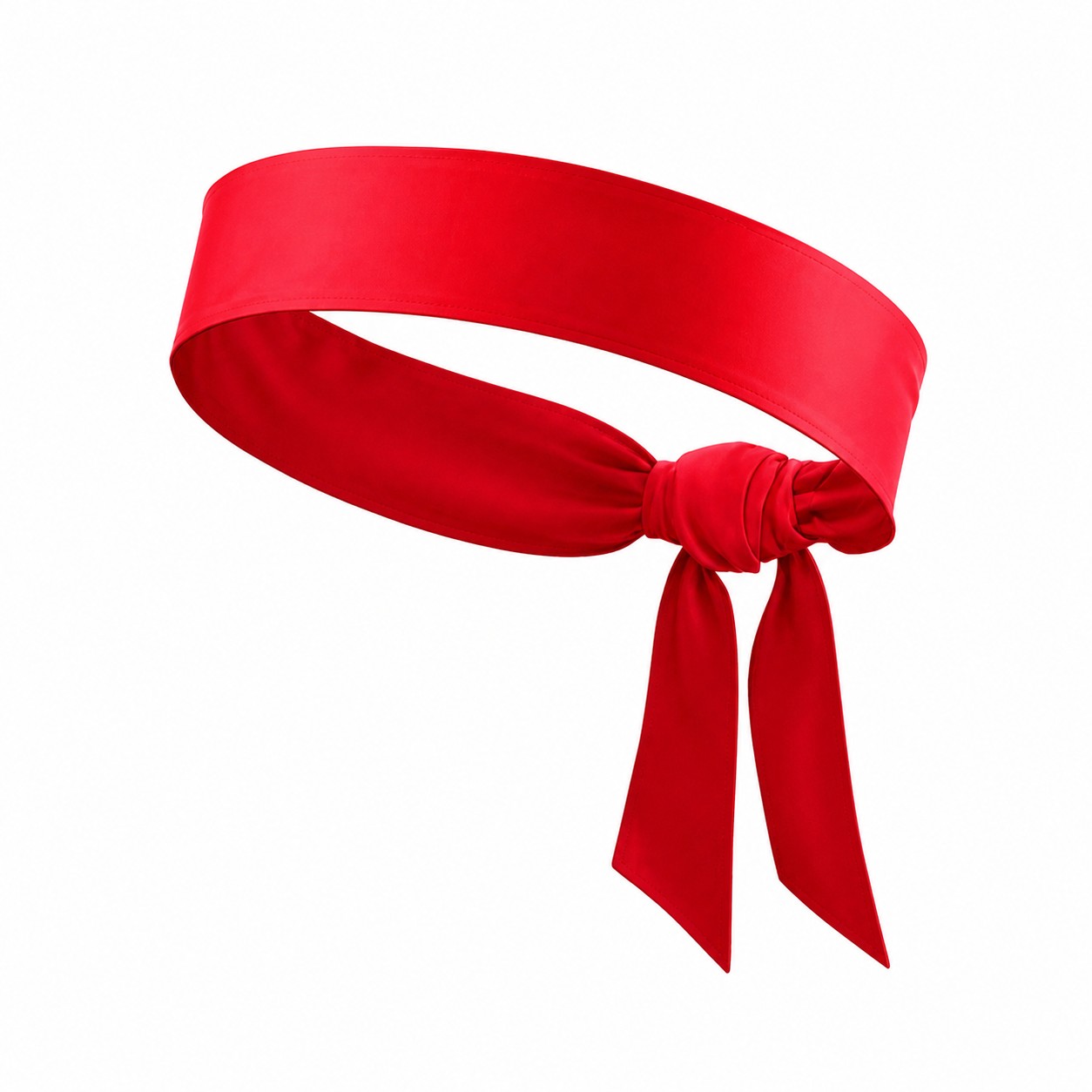 Polyester Patriotic Tie Bandana — Red