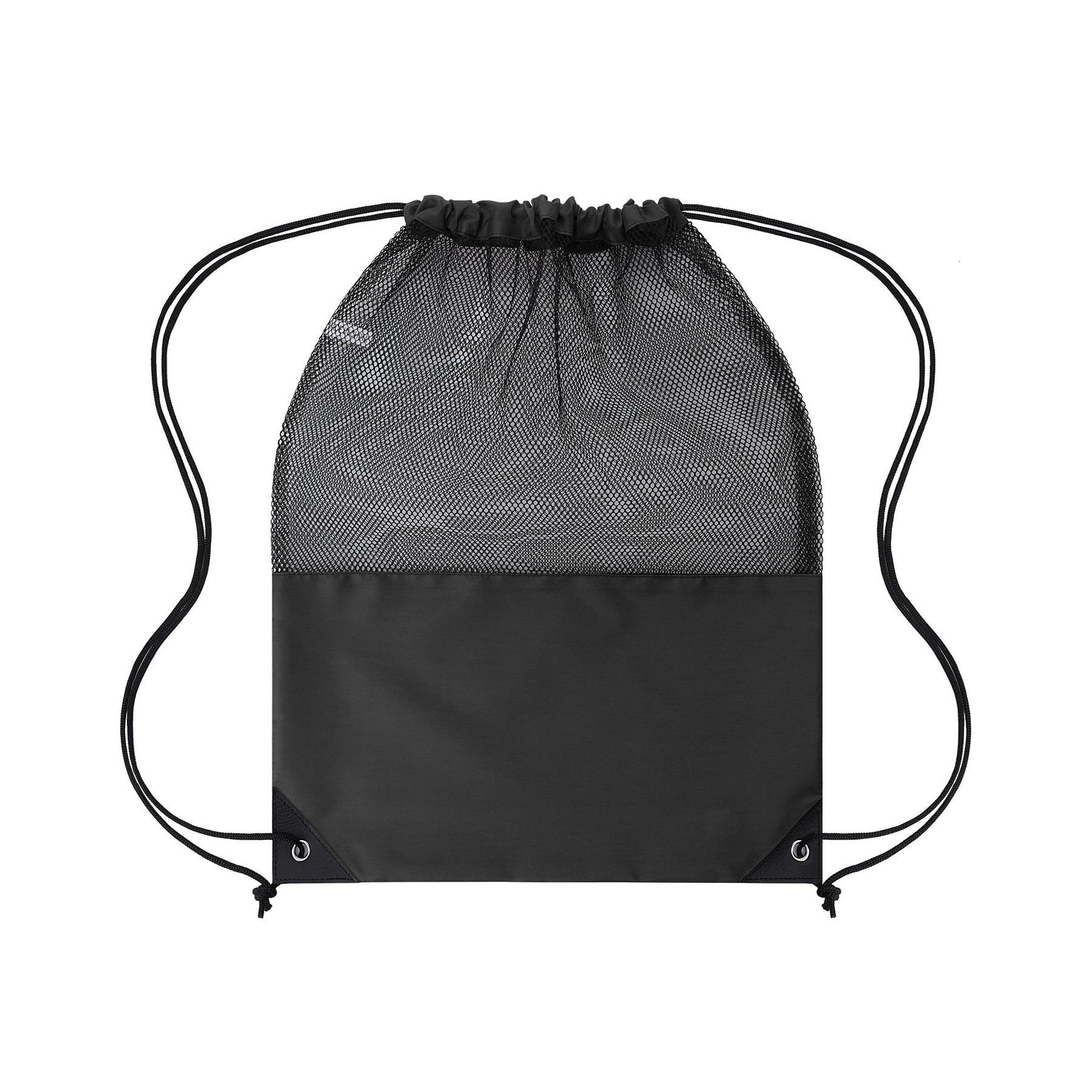 Mesh Top Drawstring Backpack — view 2