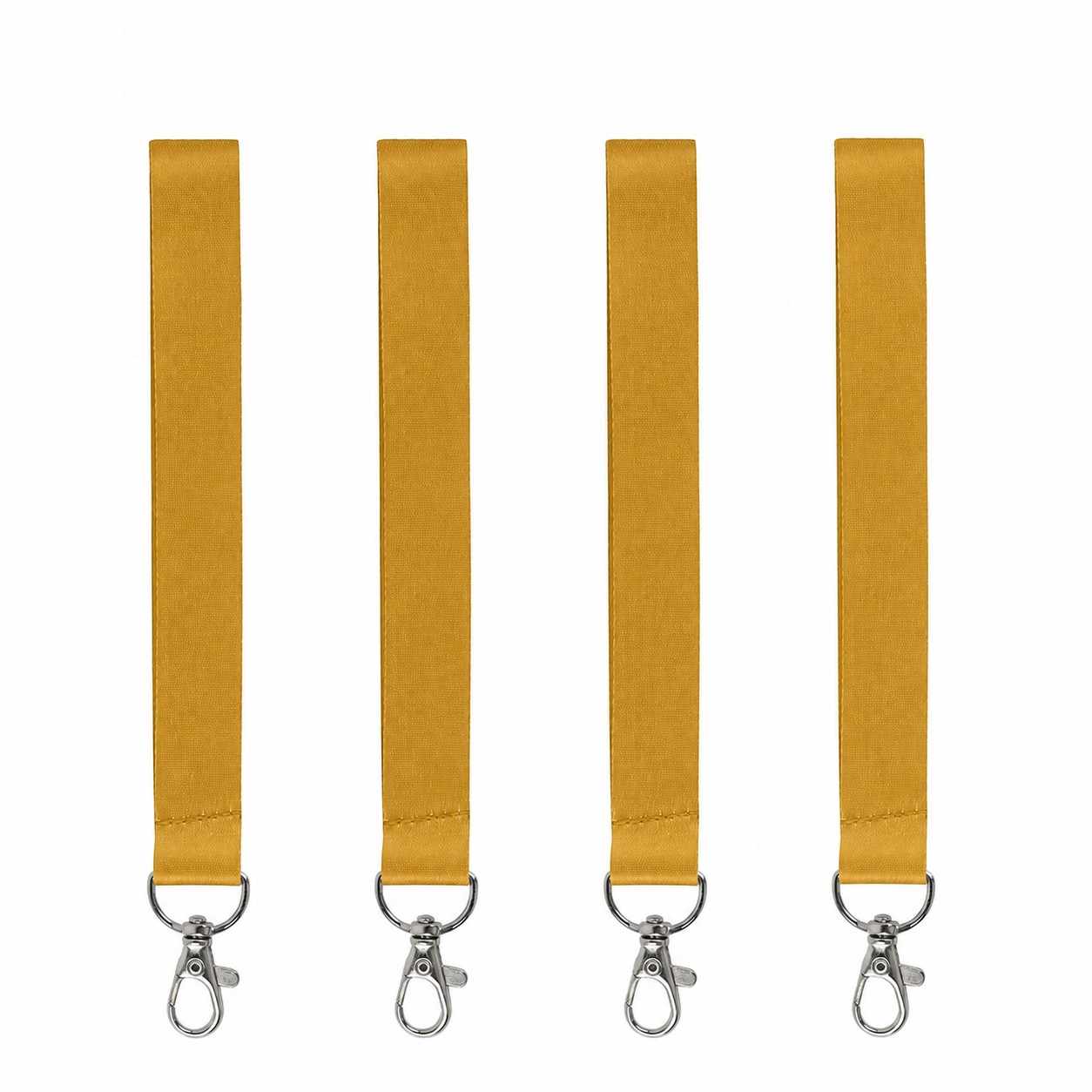 Polyester Wrist Keychain Strap — Bronze Gold
