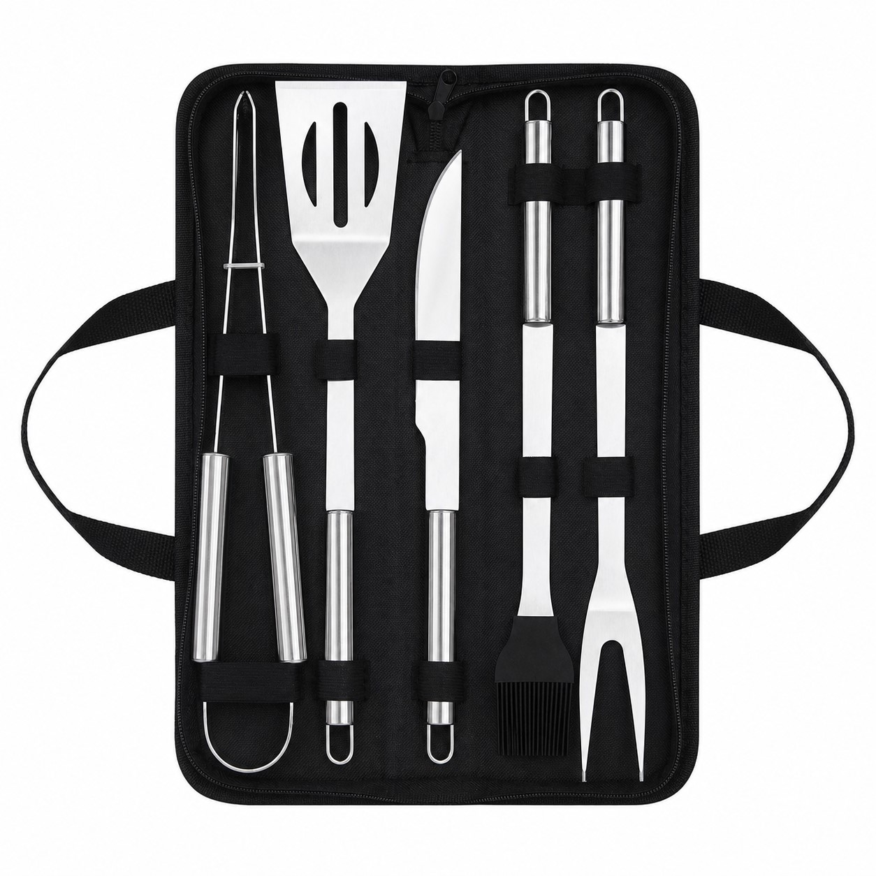 Steel Grill Utensil Set With Carrying Case — view 2