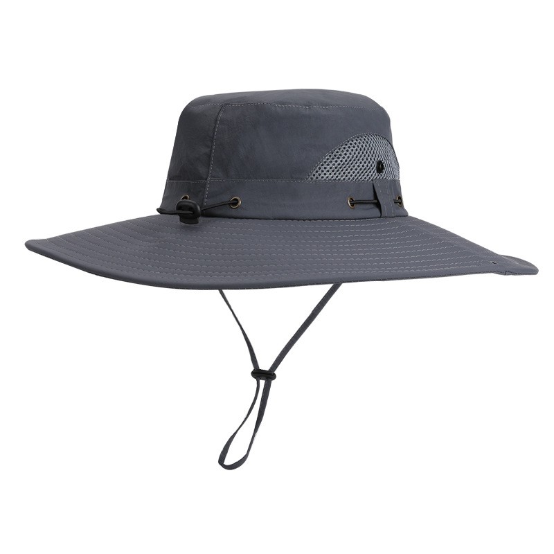 Nylon Drawstring Safari Sun Hat — view 2