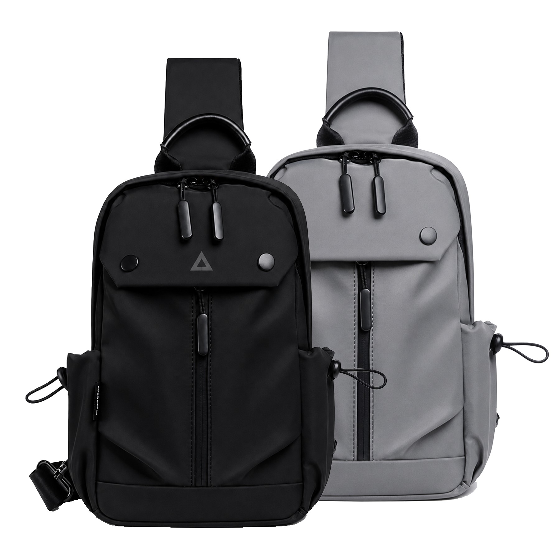 Urban Polyester Flap Sling Backpack