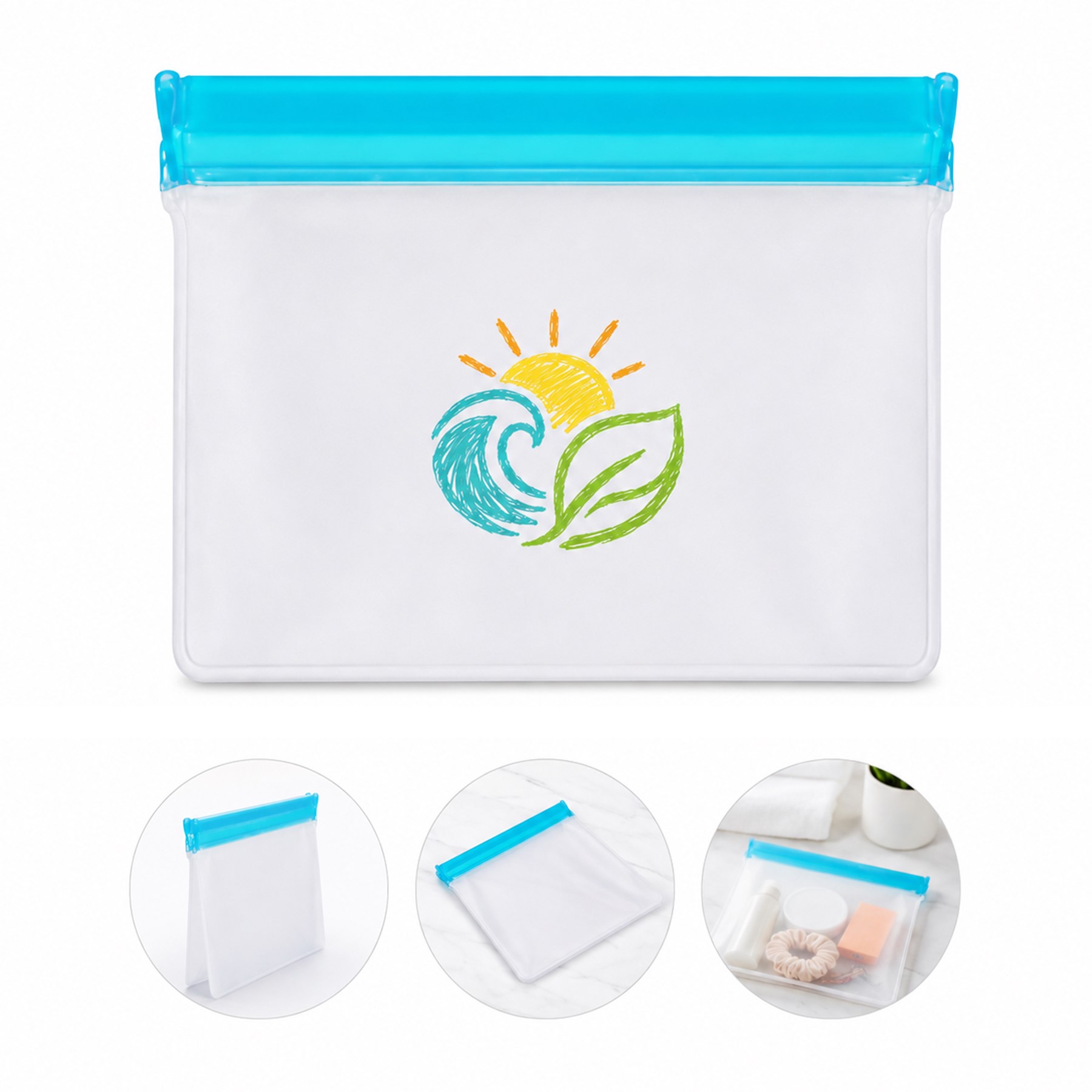 Large EVA Double Closure Storage Bag
