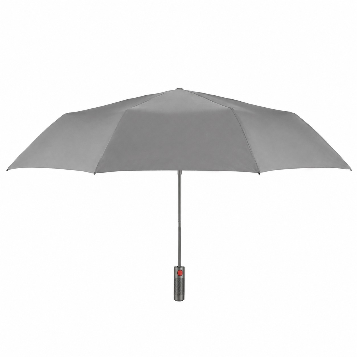 46" Auto Open Folding Umbrella — Gray