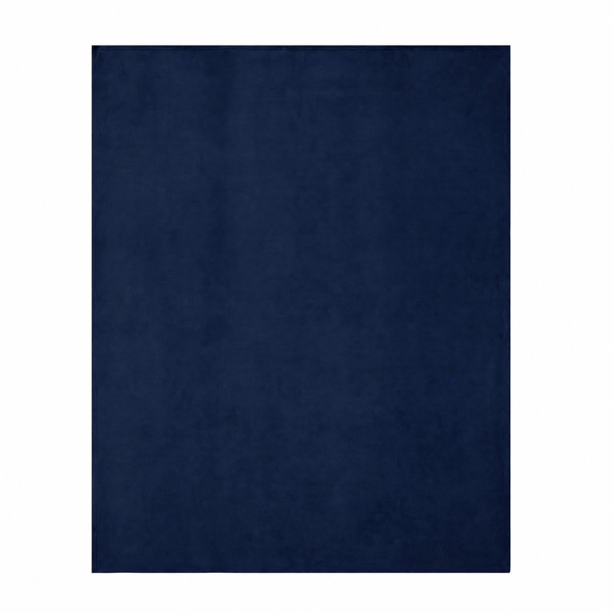 500GSM Fleece Throw Blanket — Navy Blue