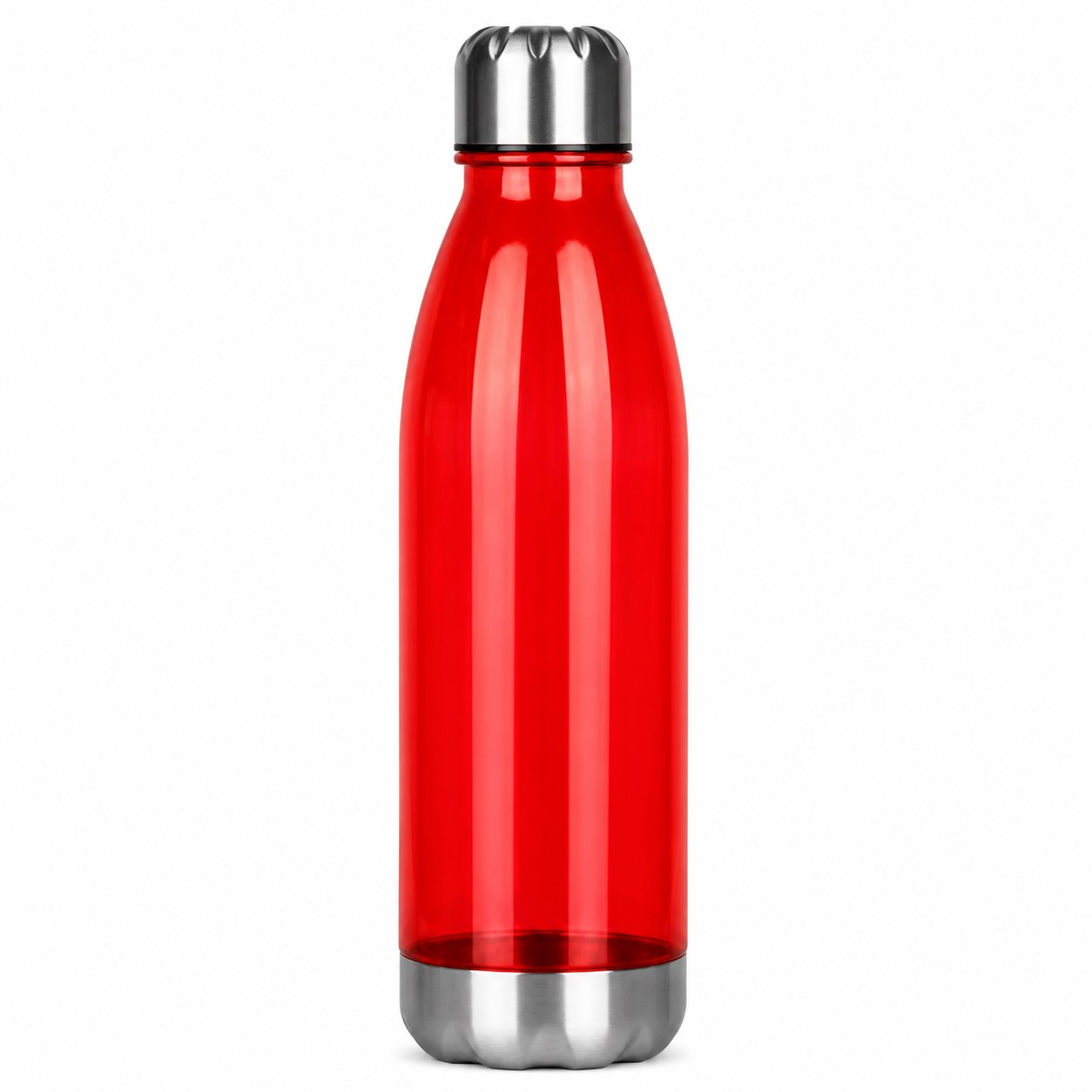 Translucent Polypropylene Water Bottle With Cap — view 2