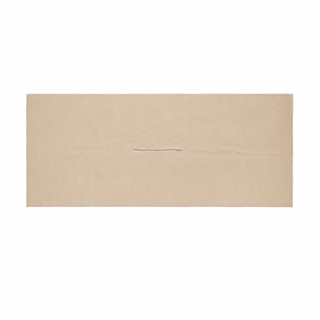 Microfiber Caddie Towel With Club Slit — Tan Beige