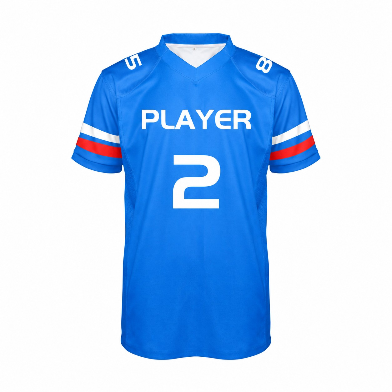 Polyester Rugby Team Jersey — Blue
