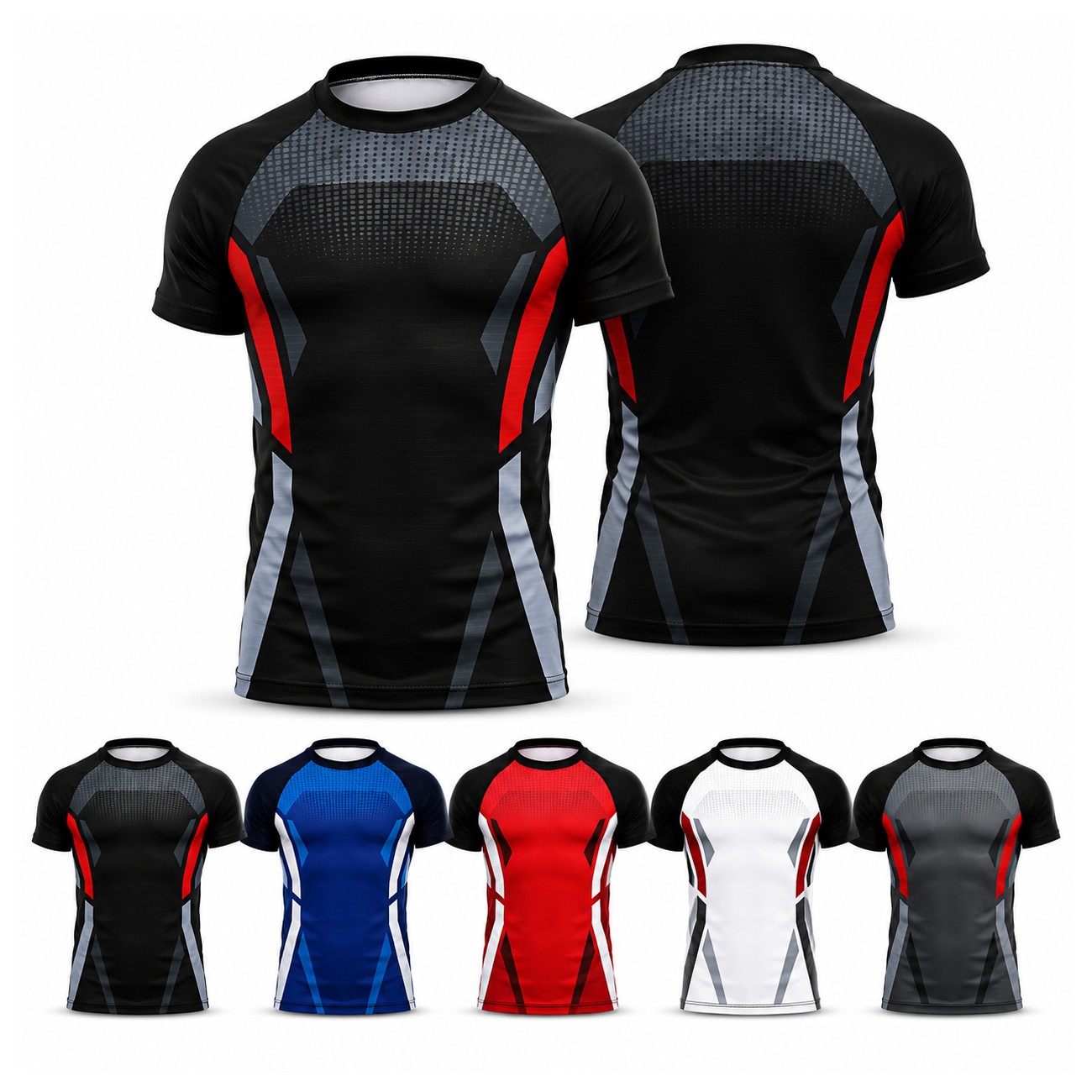 Men's Compression Gym Workout Shirt