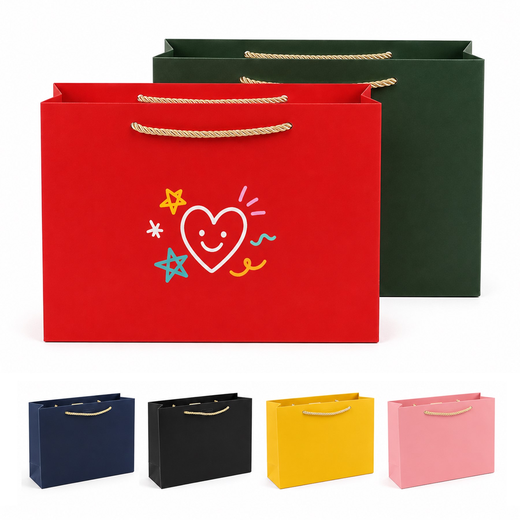 Reinforced 210 GSM Paper Shopping Bag