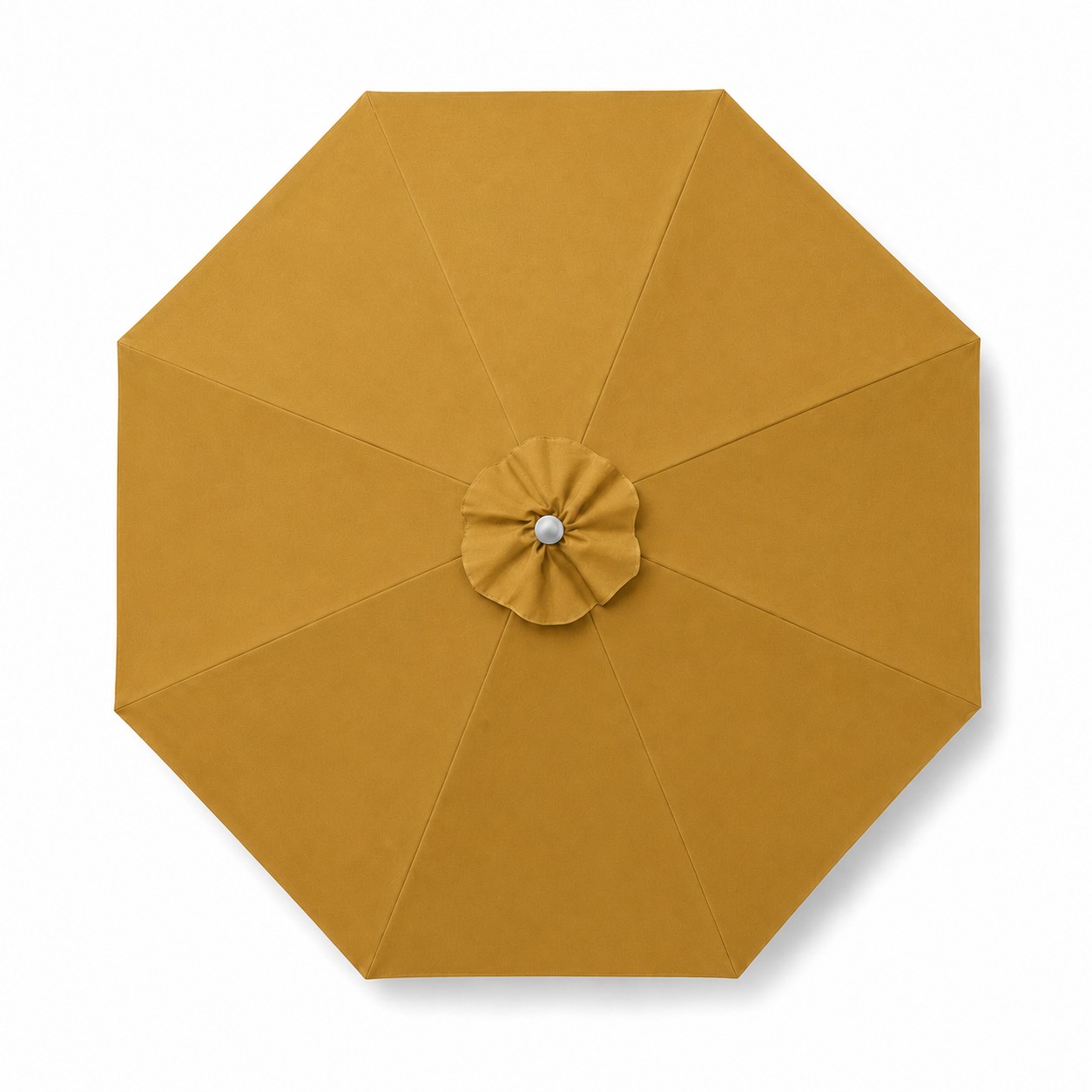 Nine Foot Commercial Market Umbrella — Bronze Gold