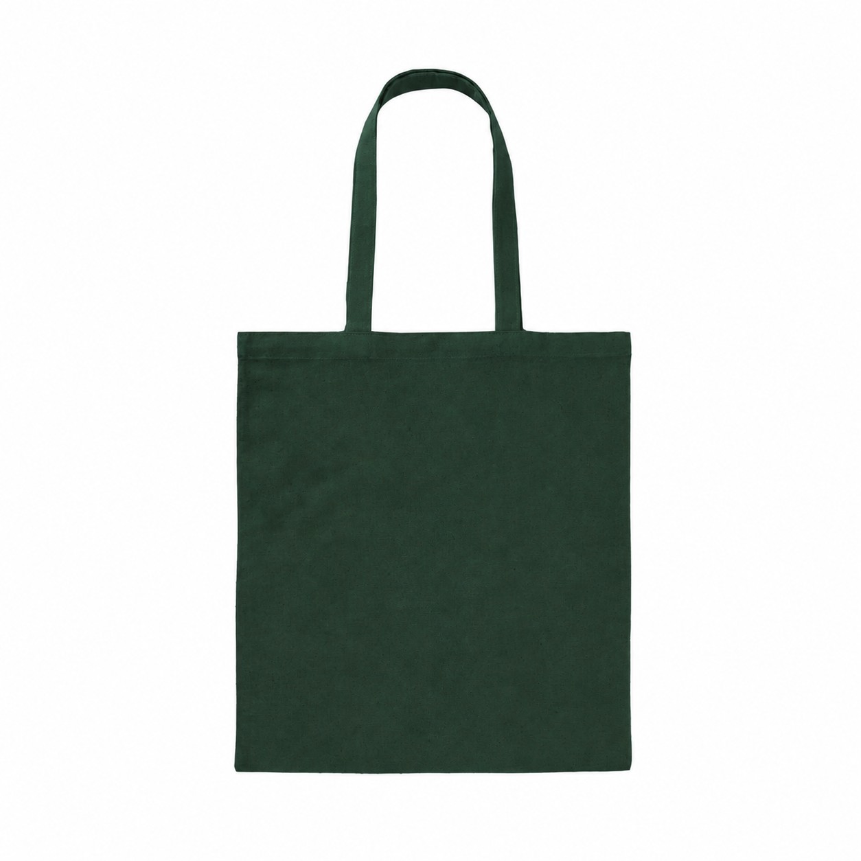 Cotton Tote Bag — Dark Green