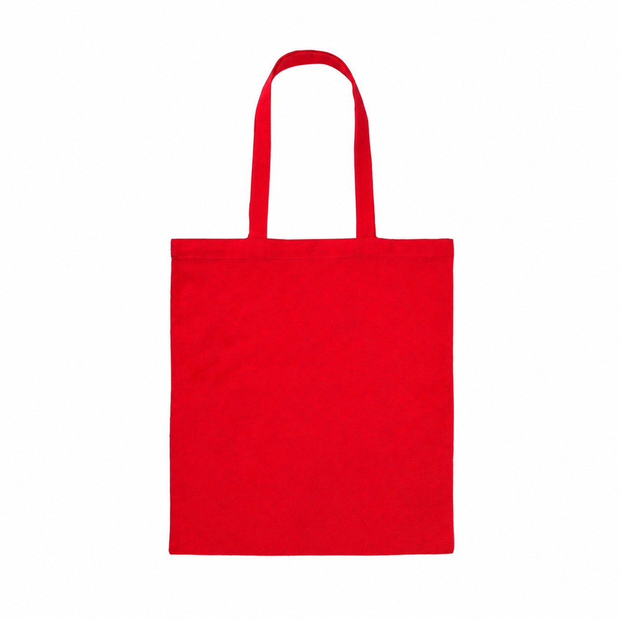 Cotton Tote Bag — Red