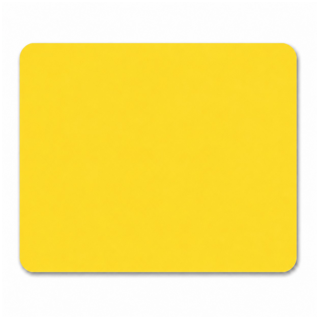 Soft Fabric Surface Mouse Pad — Yellow