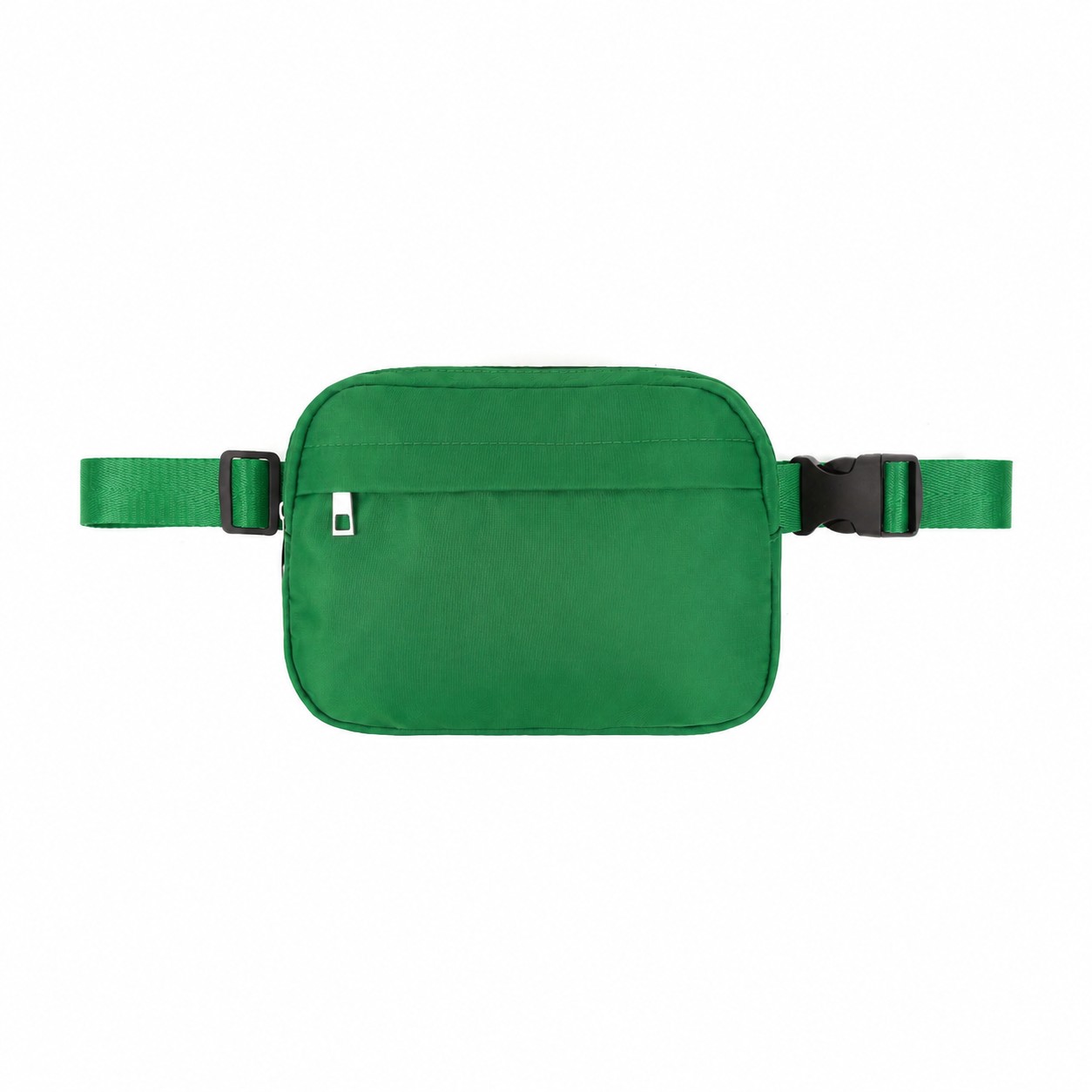 Nylon Roomy Fanny Pack — Green