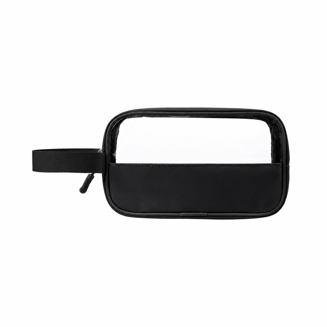 PVC Toiletry Bag — Black