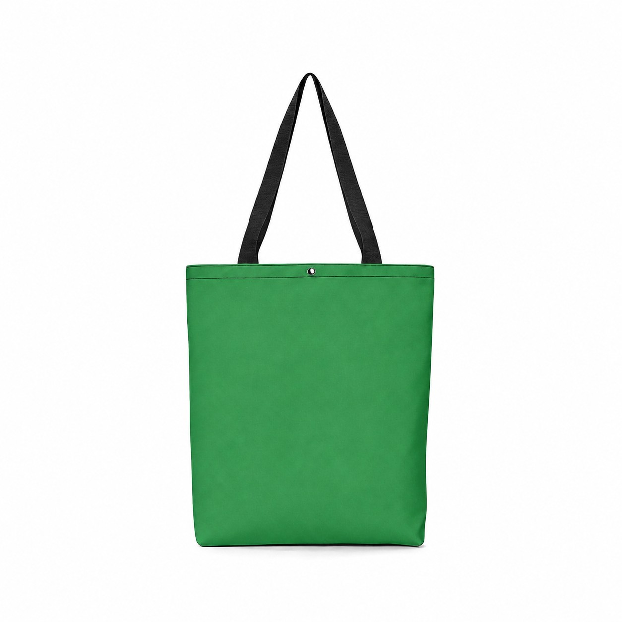 600D Polyester Gusseted Tote Bag — Green