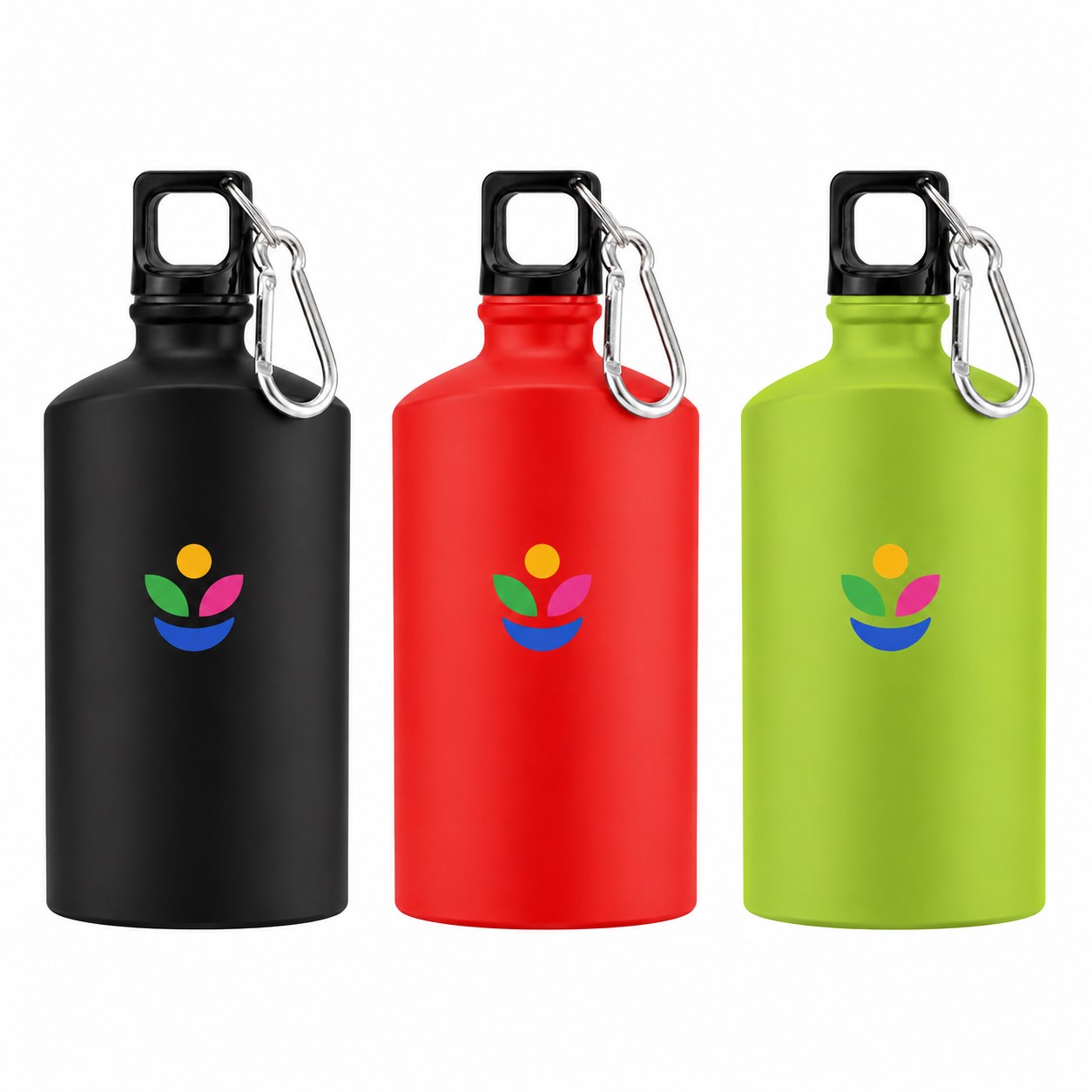 Carabiner Clip Aluminum Canteen Bottle